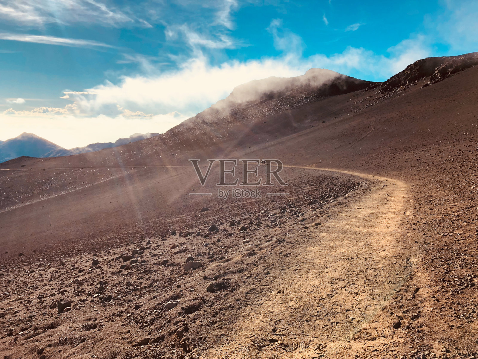 哈雷阿卡拉景色-火山-毛伊岛-夏威夷照片摄影图片