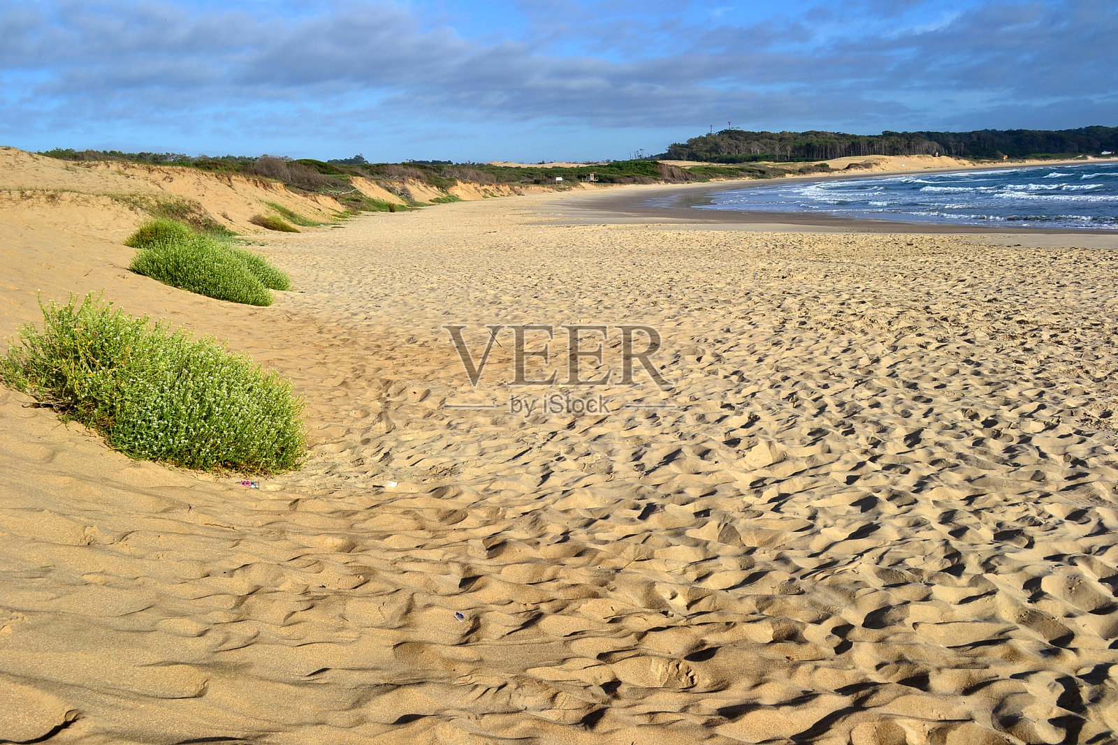大海滩，魔鬼角照片摄影图片