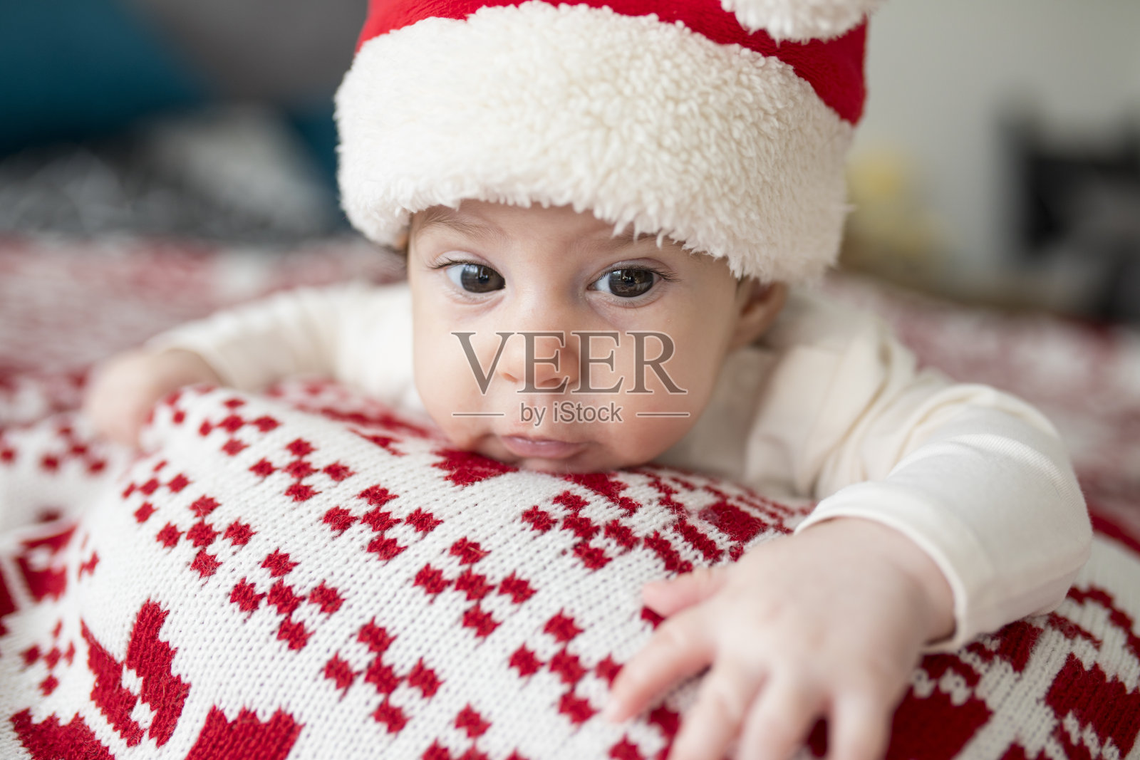 我的第一个圣诞节早晨照片摄影图片