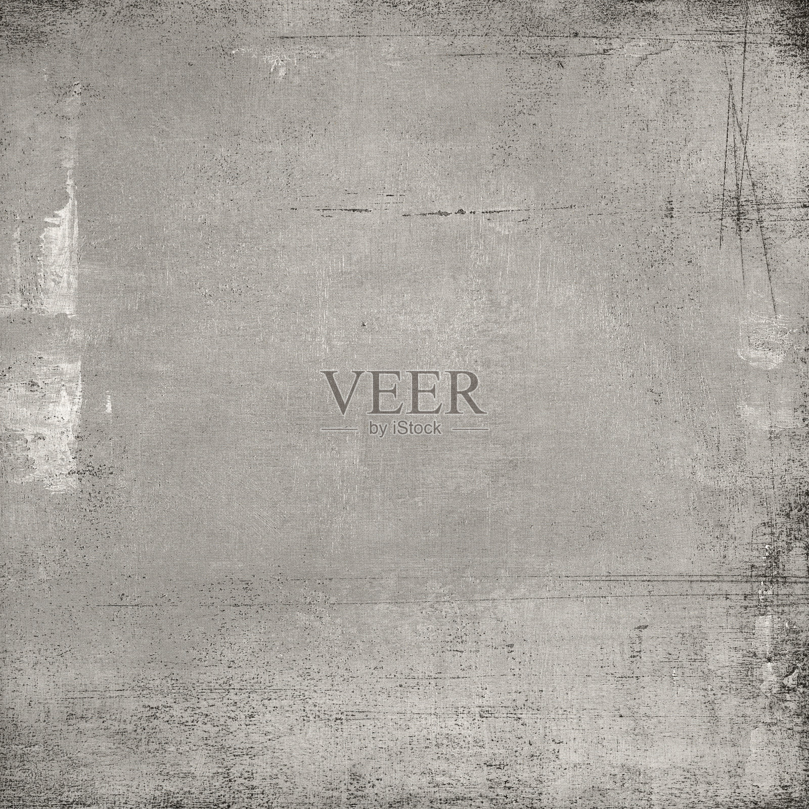 以灰色纹理背景为背景的旧纸照片摄影图片