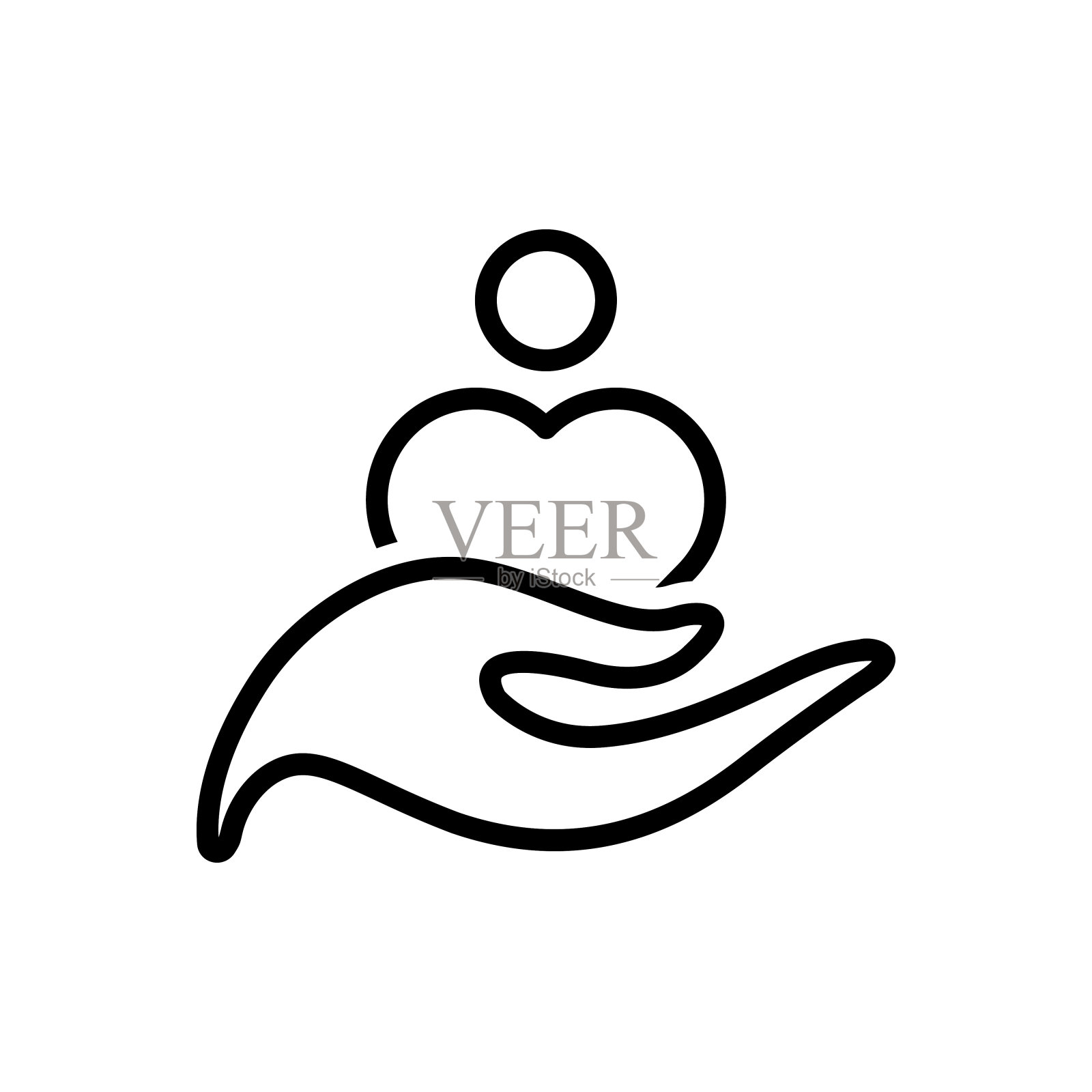 照顾的责任插画图片素材