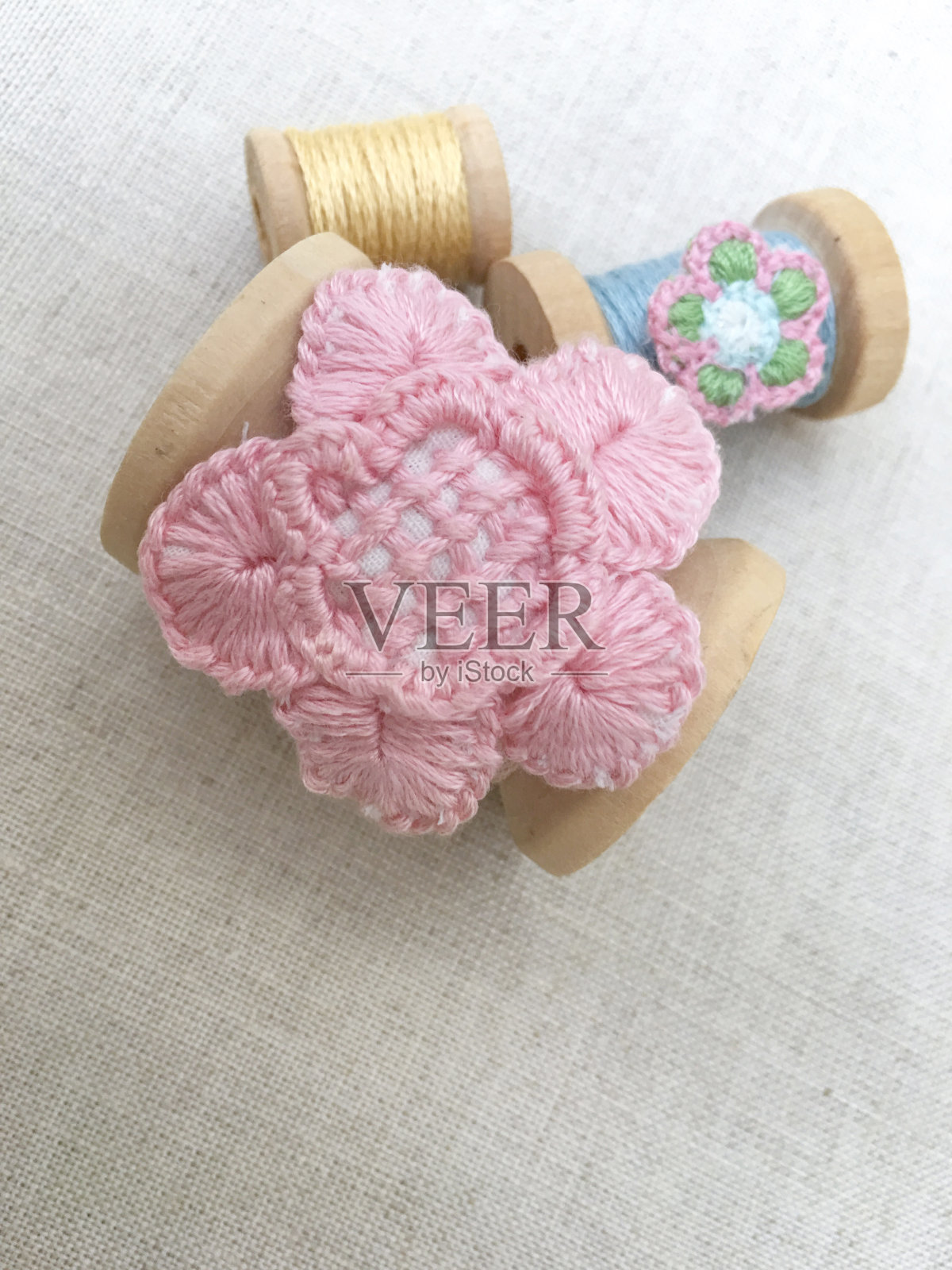 手工刺绣车间照片摄影图片