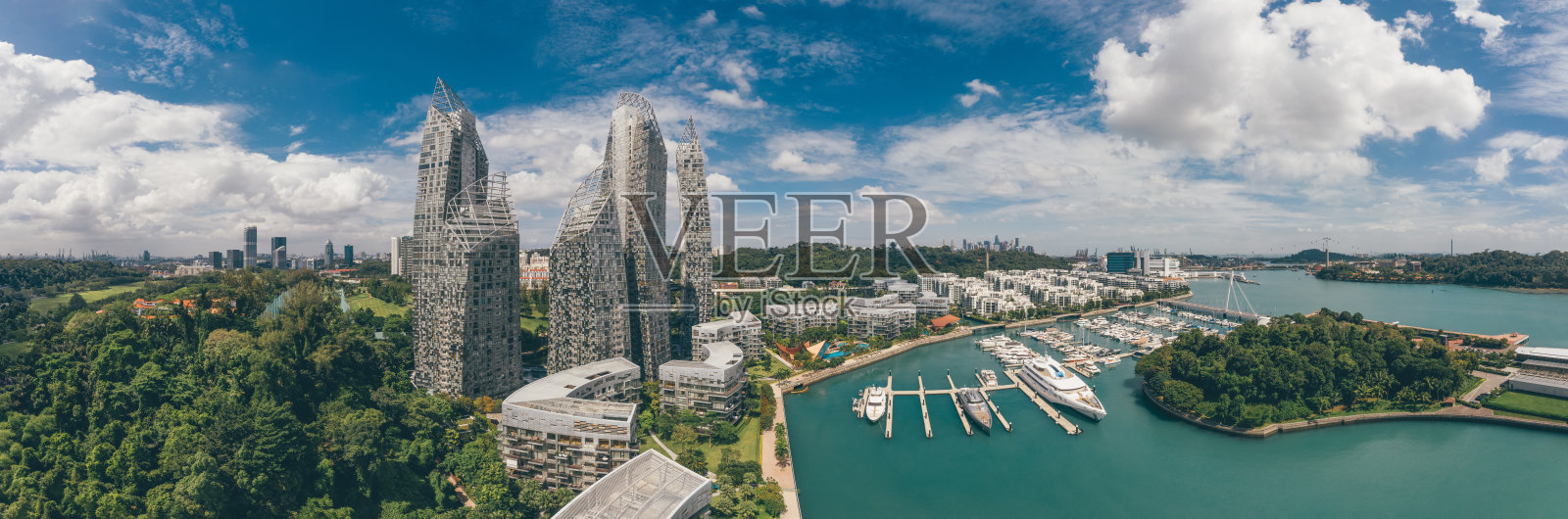 从上面看新加坡的房子照片摄影图片