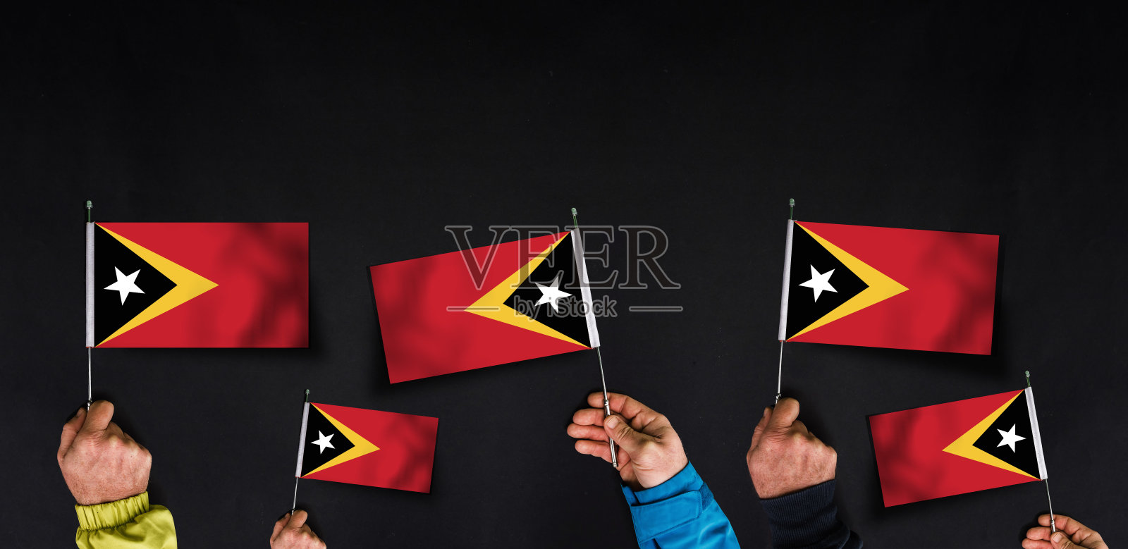 东帝汶国旗照片摄影图片