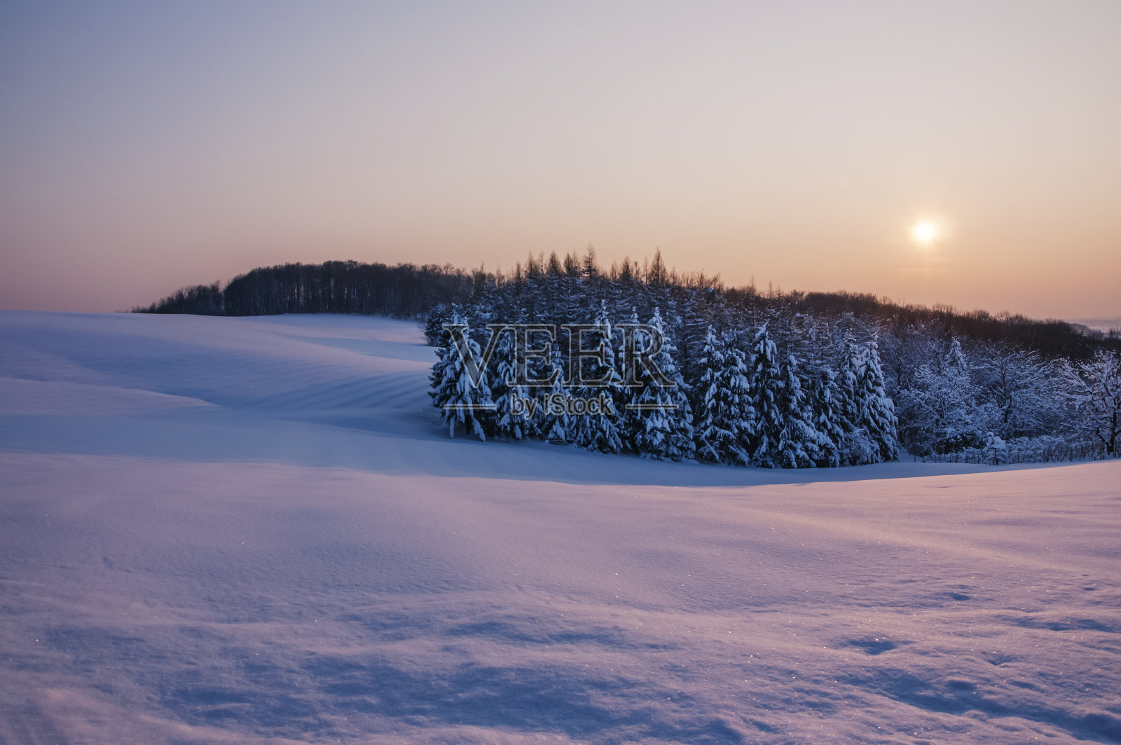 冬天的风景照片摄影图片