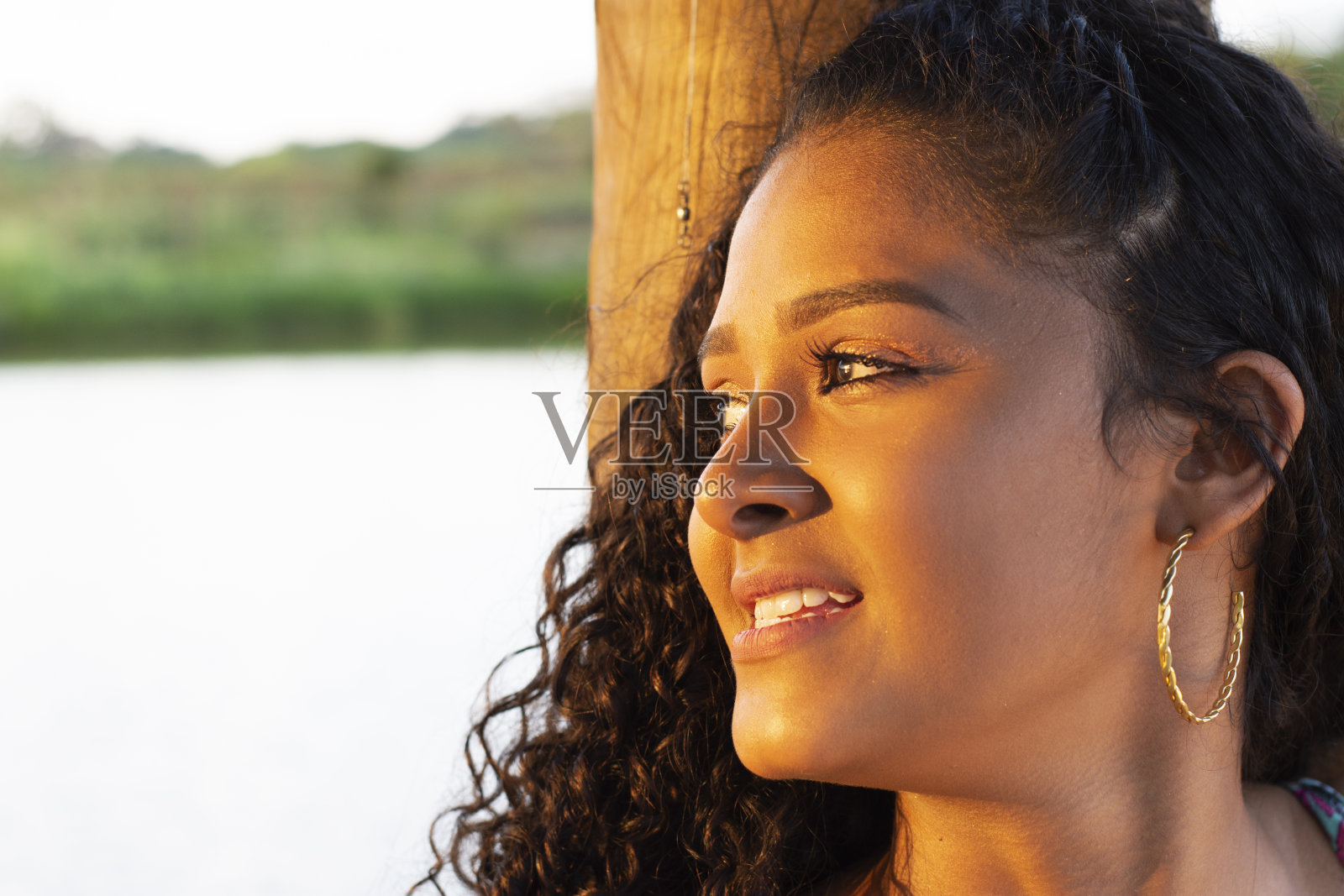 美丽的少女照片摄影图片