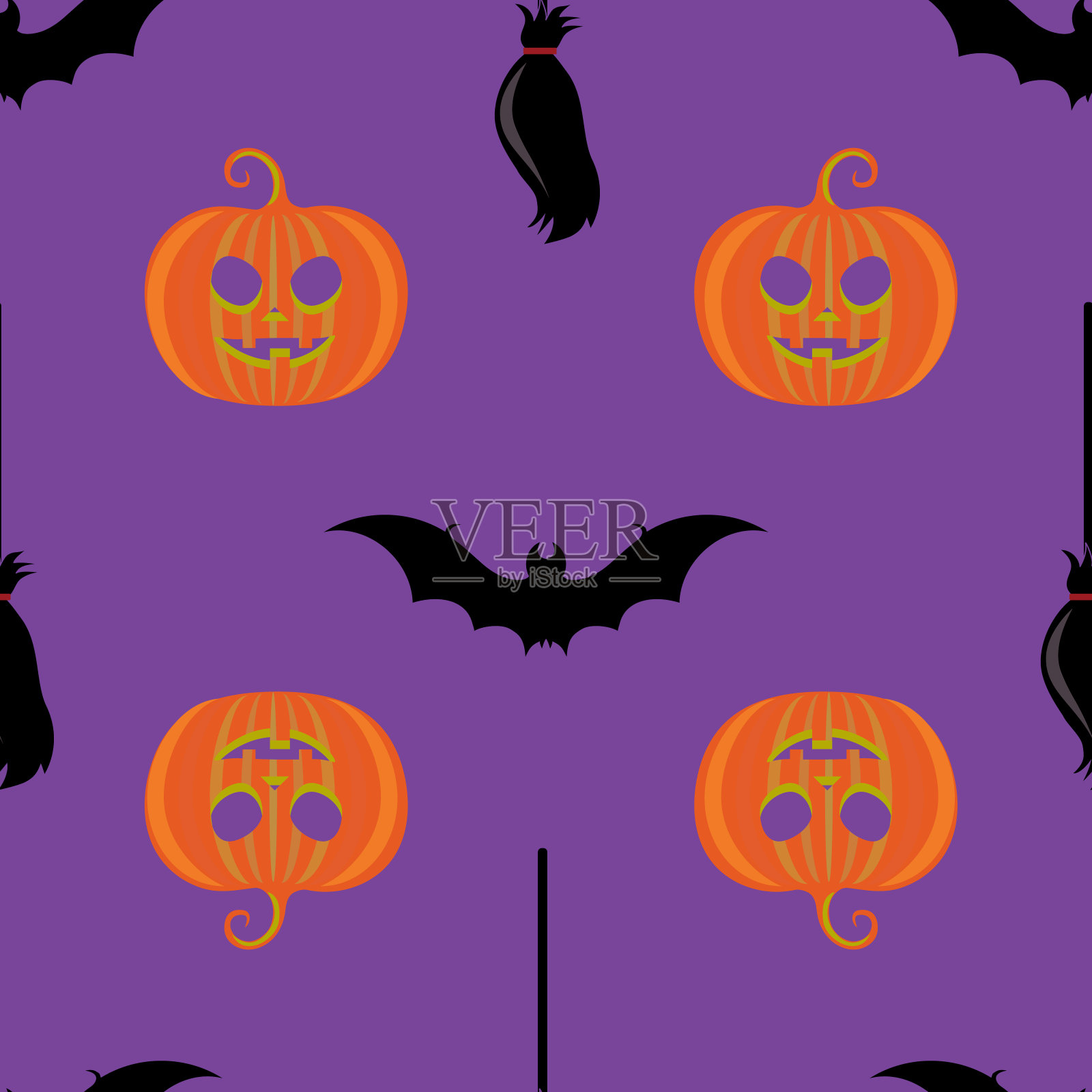 无缝的重复模式。插画图片素材