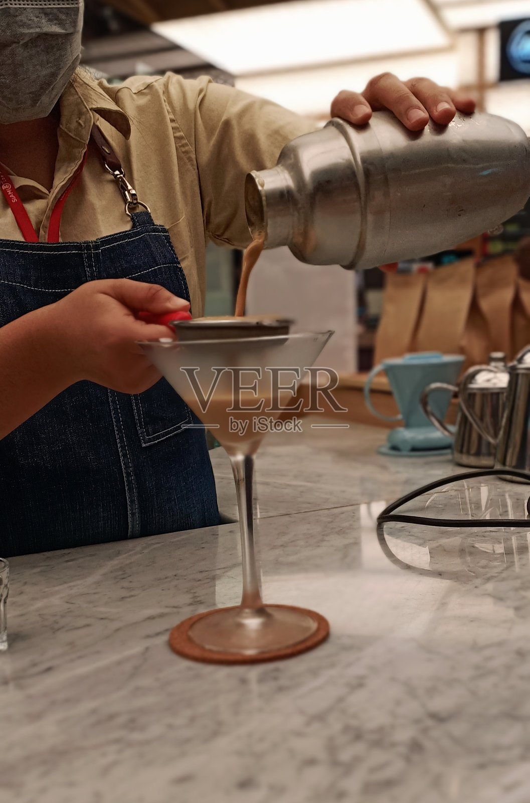 咖啡咖啡师照片摄影图片