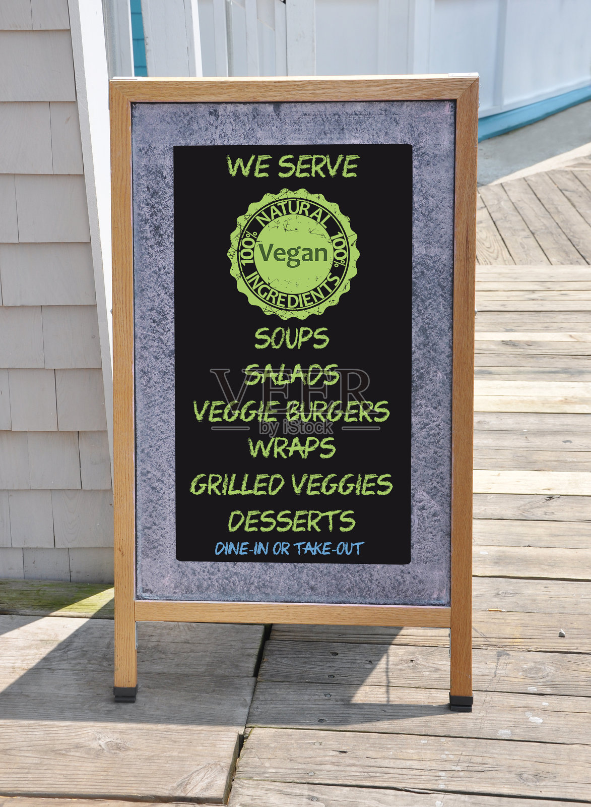 素食菜单照片摄影图片