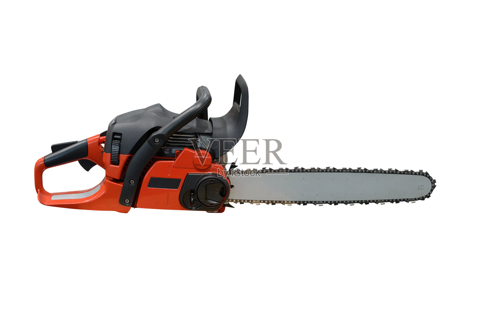 手链锯孤立在白色背景上照片摄影图片