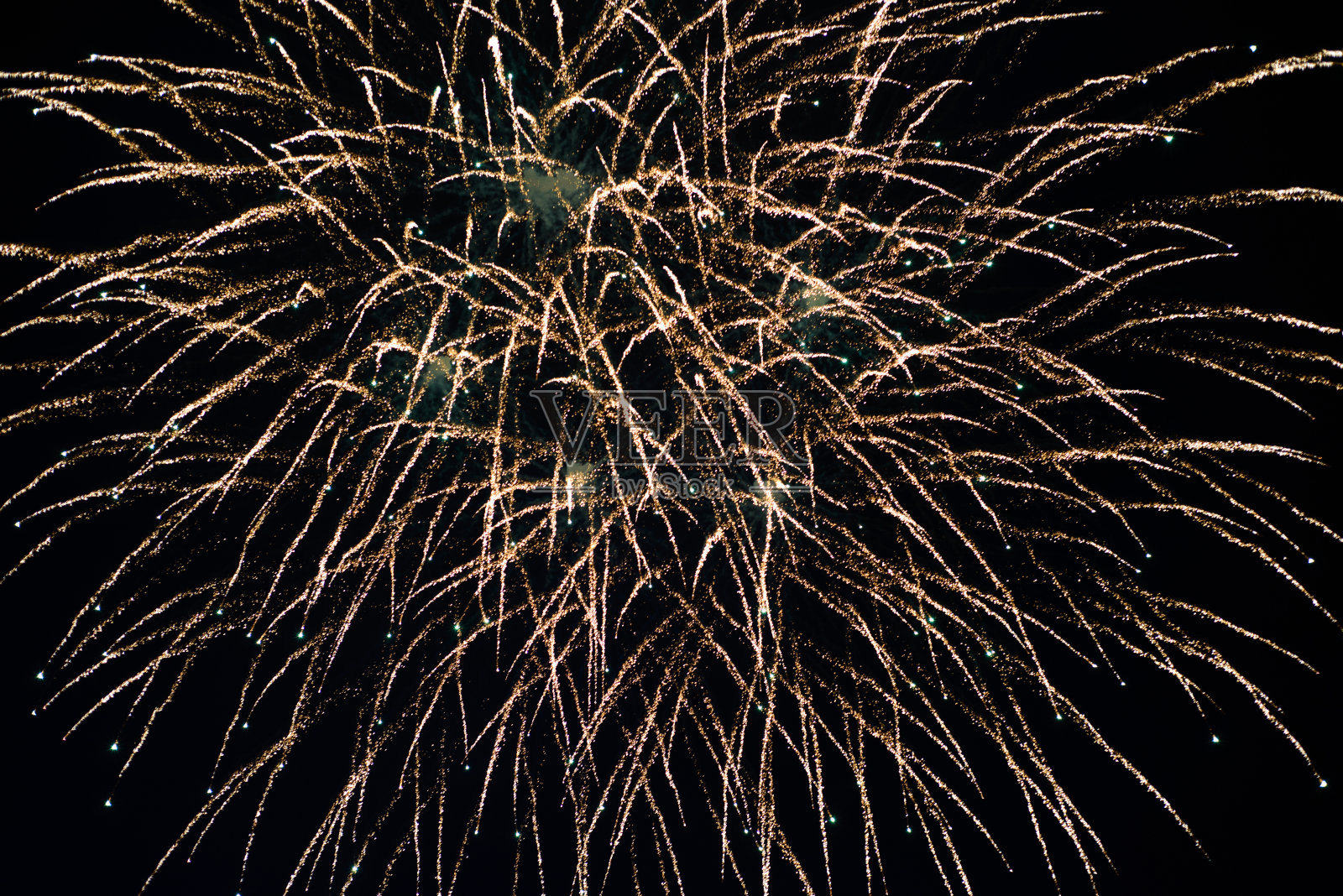 Frework灯光在黑暗的背景上照片摄影图片