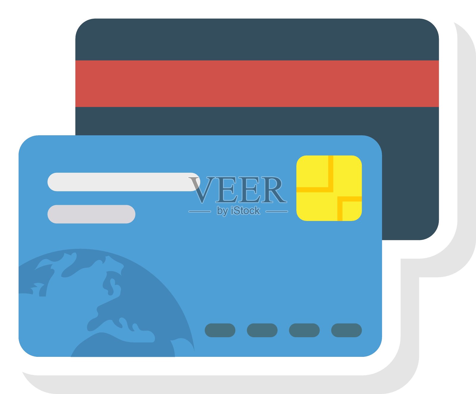 每股收益241.插画图片素材