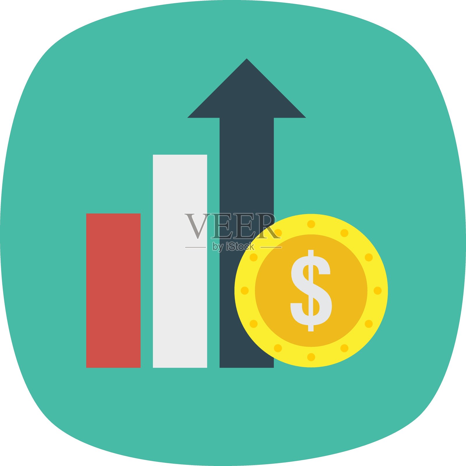 每股收益436.插画图片素材