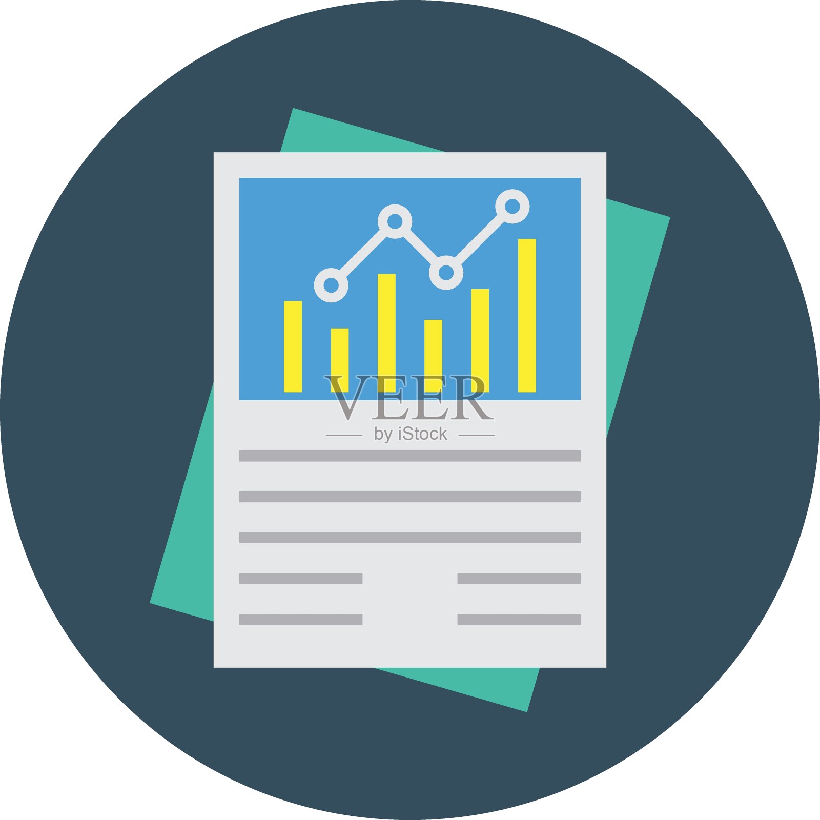 每股收益24.插画图片素材