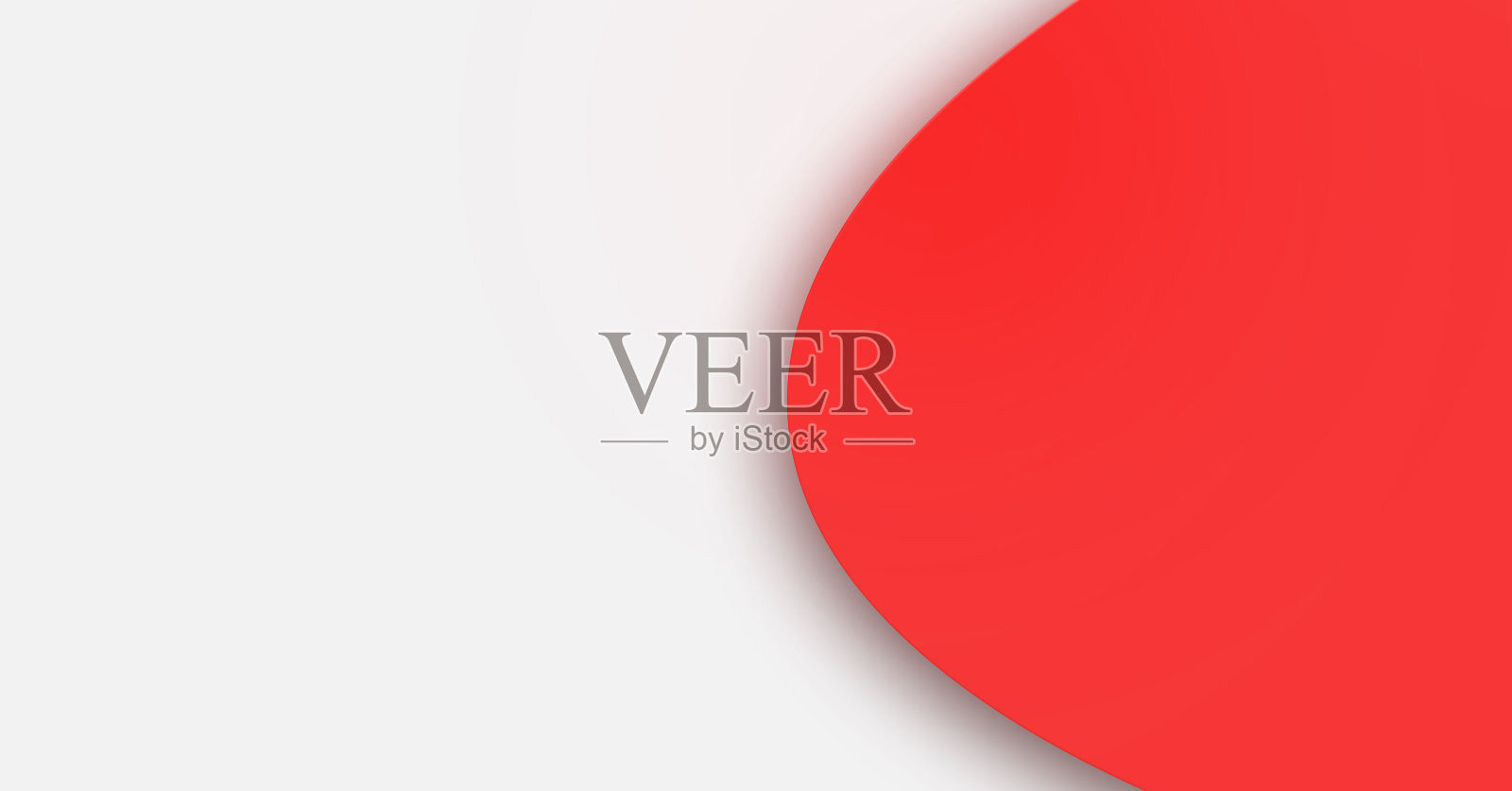 红色抽象横版banner模板照片摄影图片