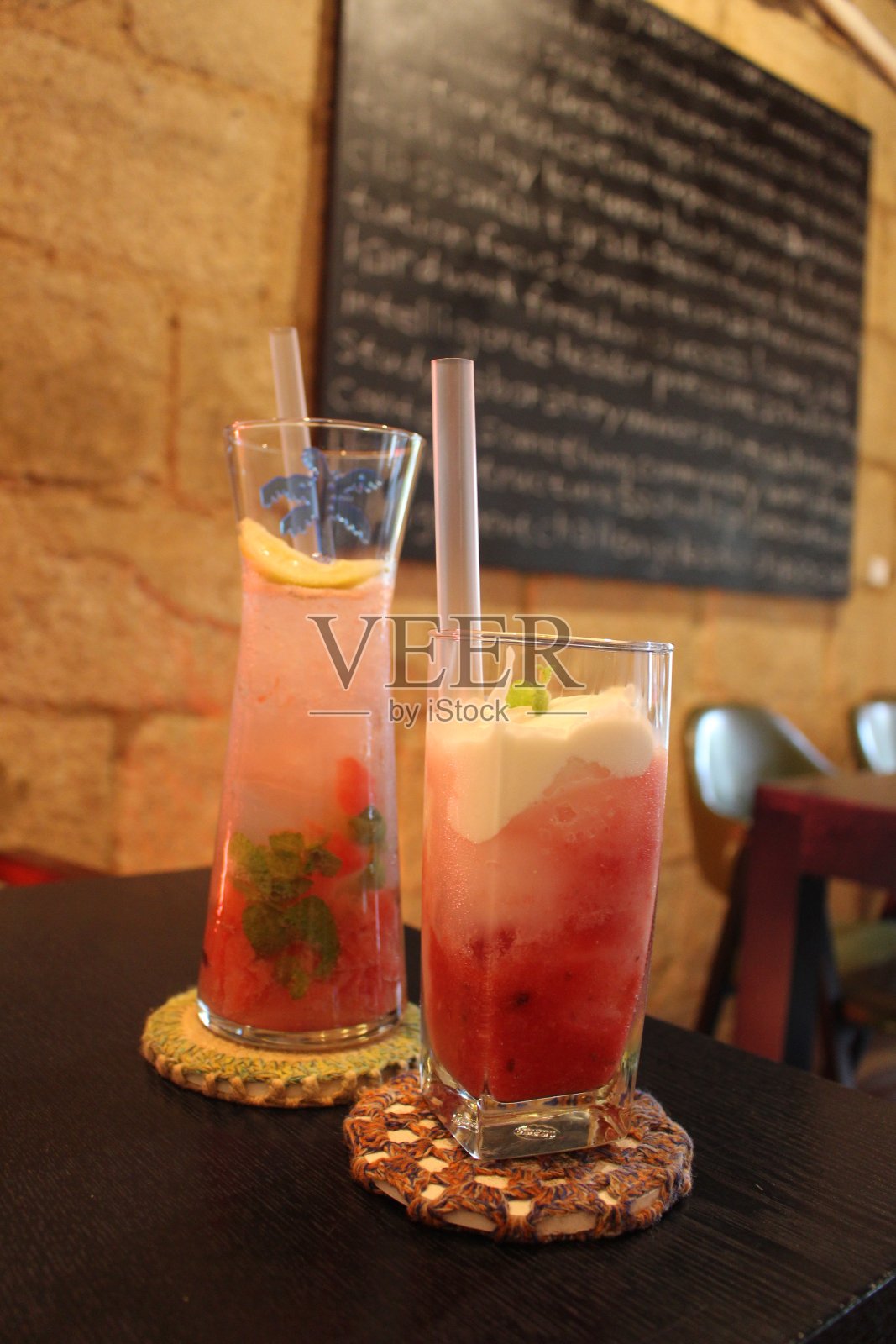 草莓汁照片摄影图片