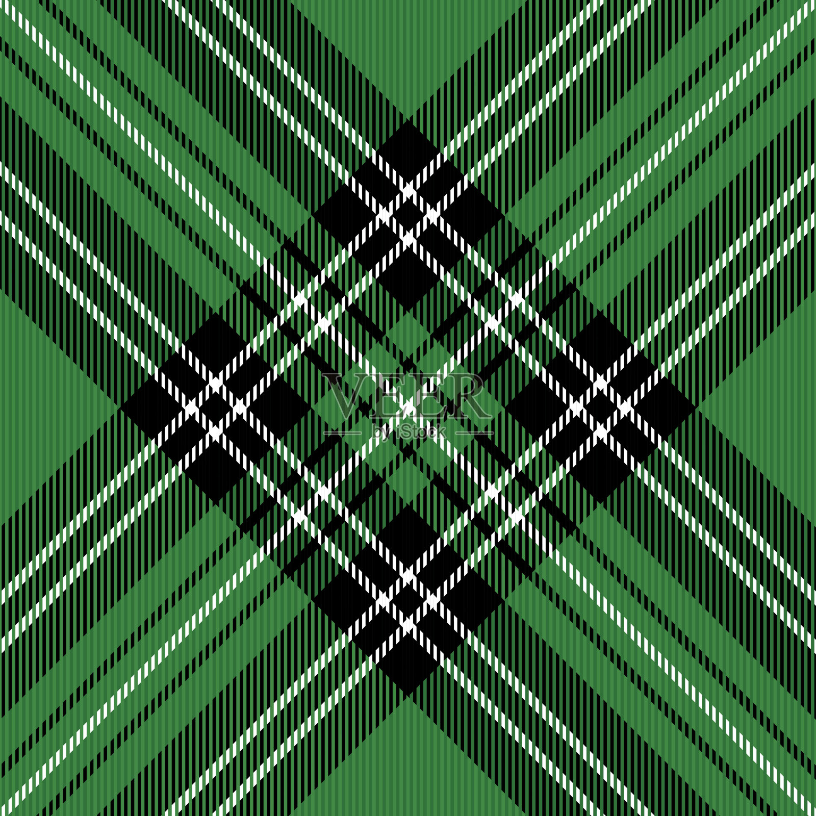 圣诞新年格子呢。模式苏格兰笼插画图片素材