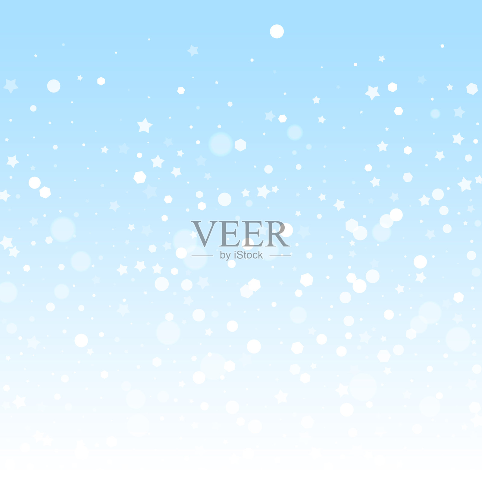 魔术明星随机圣诞背景。微妙的fl插画图片素材