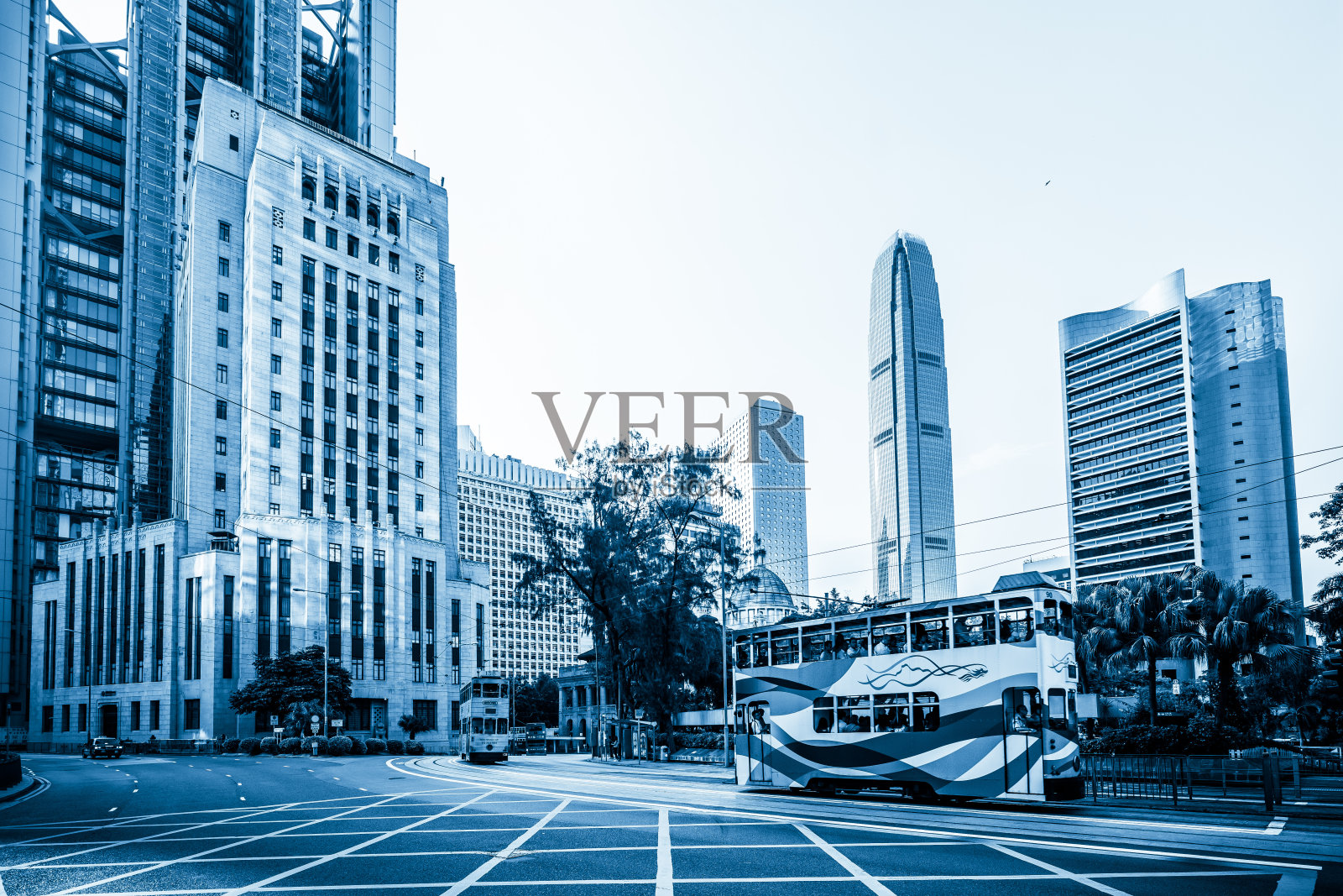 在香港市内通勤照片摄影图片