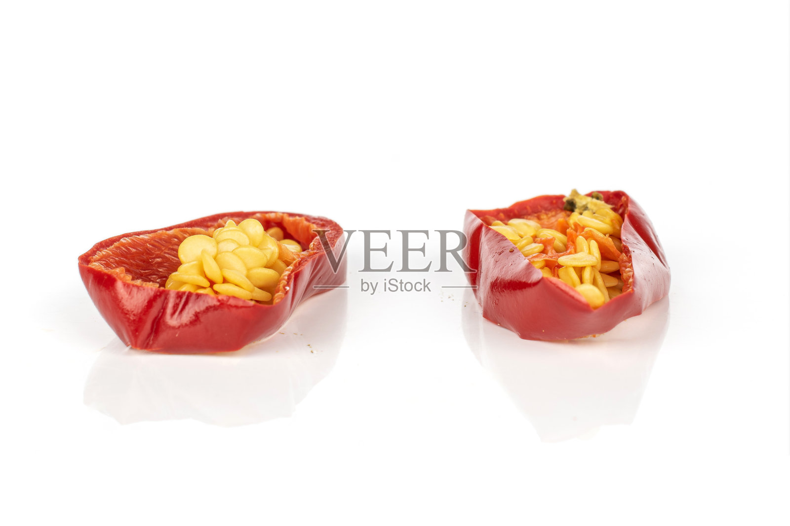 辣椒被腌孤立在白色照片摄影图片