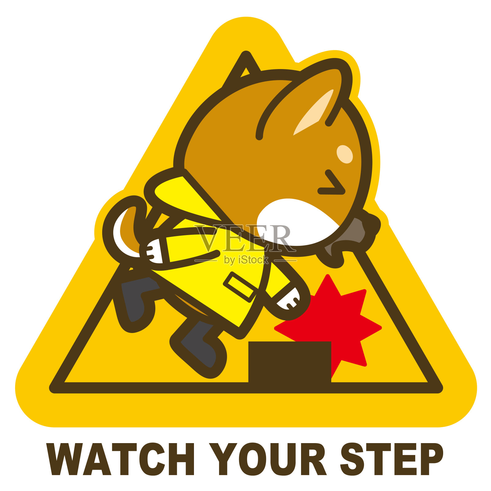 狗上班/插画图片素材