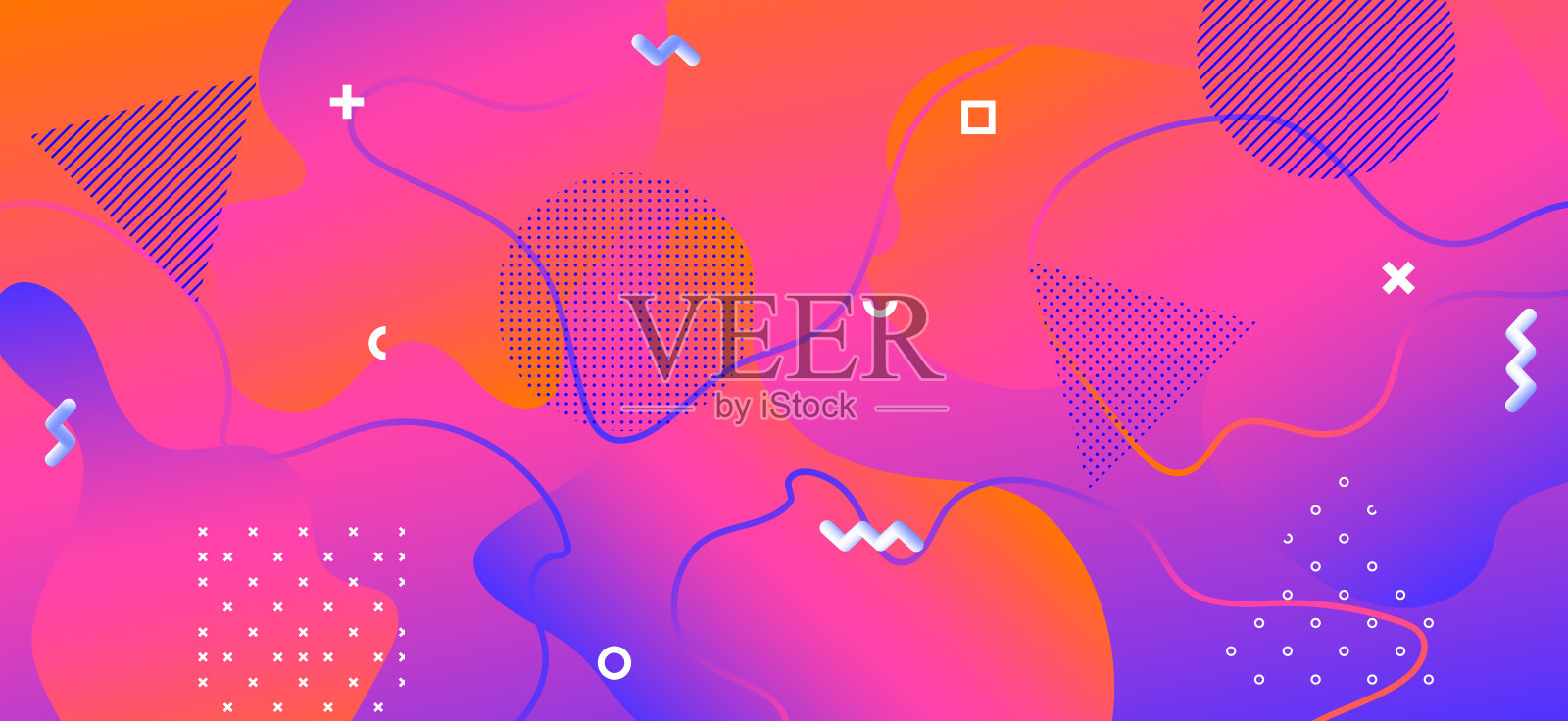 红色液体的设计。充满活力的液体。插画图片素材