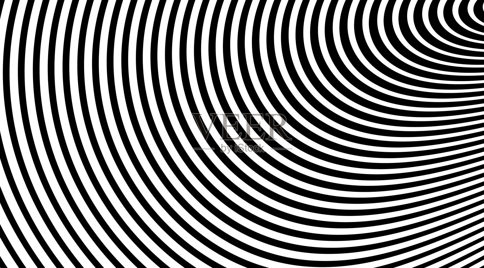 视错觉圆艺术抽象矢量剥离背景。插画图片素材