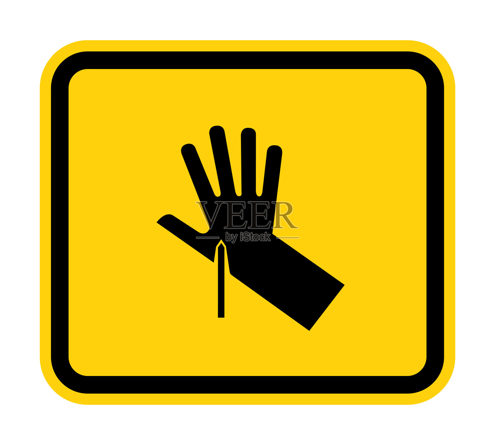 尖点符号符号，矢量插图，孤立在白色背景标签插画图片素材