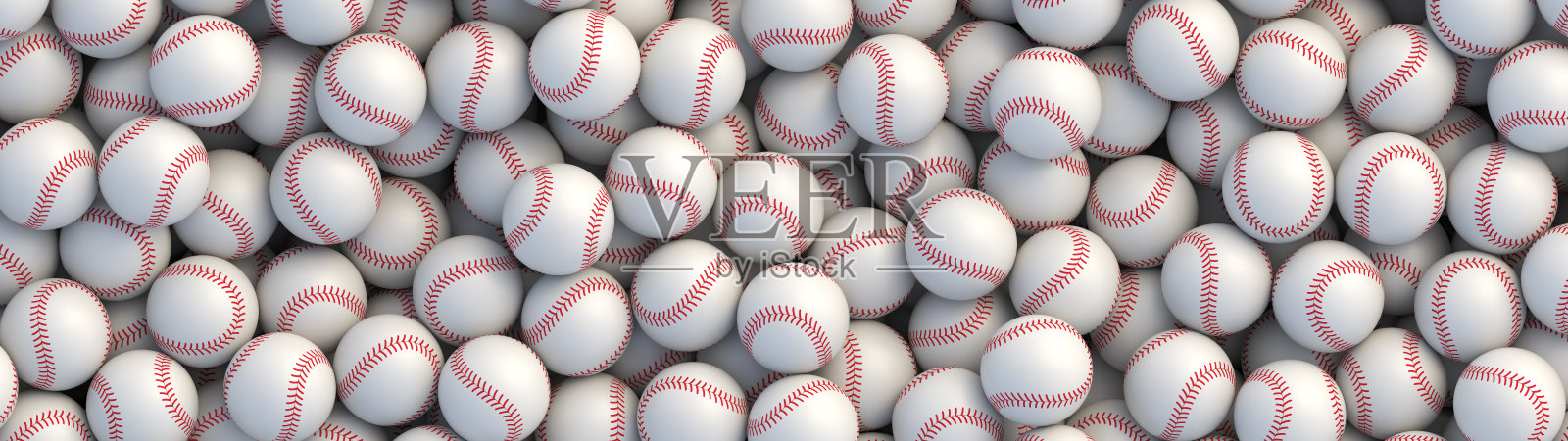 逼真的棒球矢量背景插画图片素材