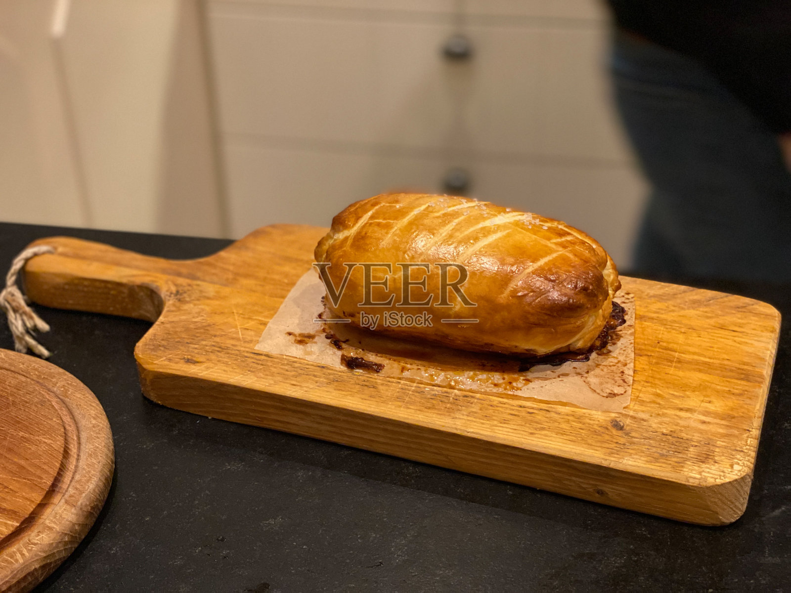 威灵顿牛肉照片摄影图片