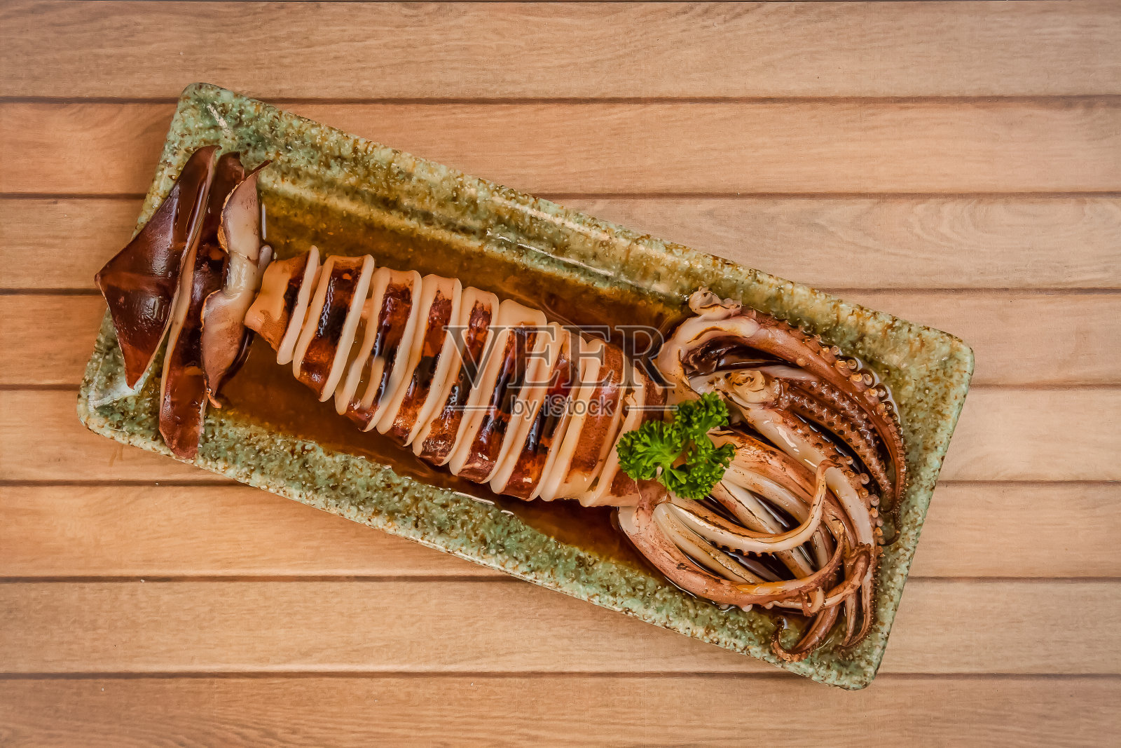 烤鱿鱼日本海鲜照片摄影图片