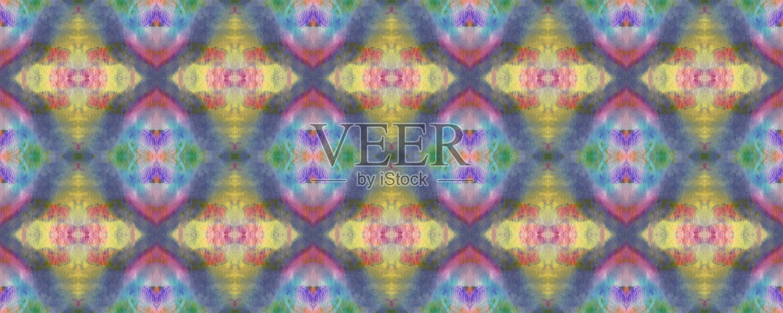 水彩画民族设计。插画图片素材