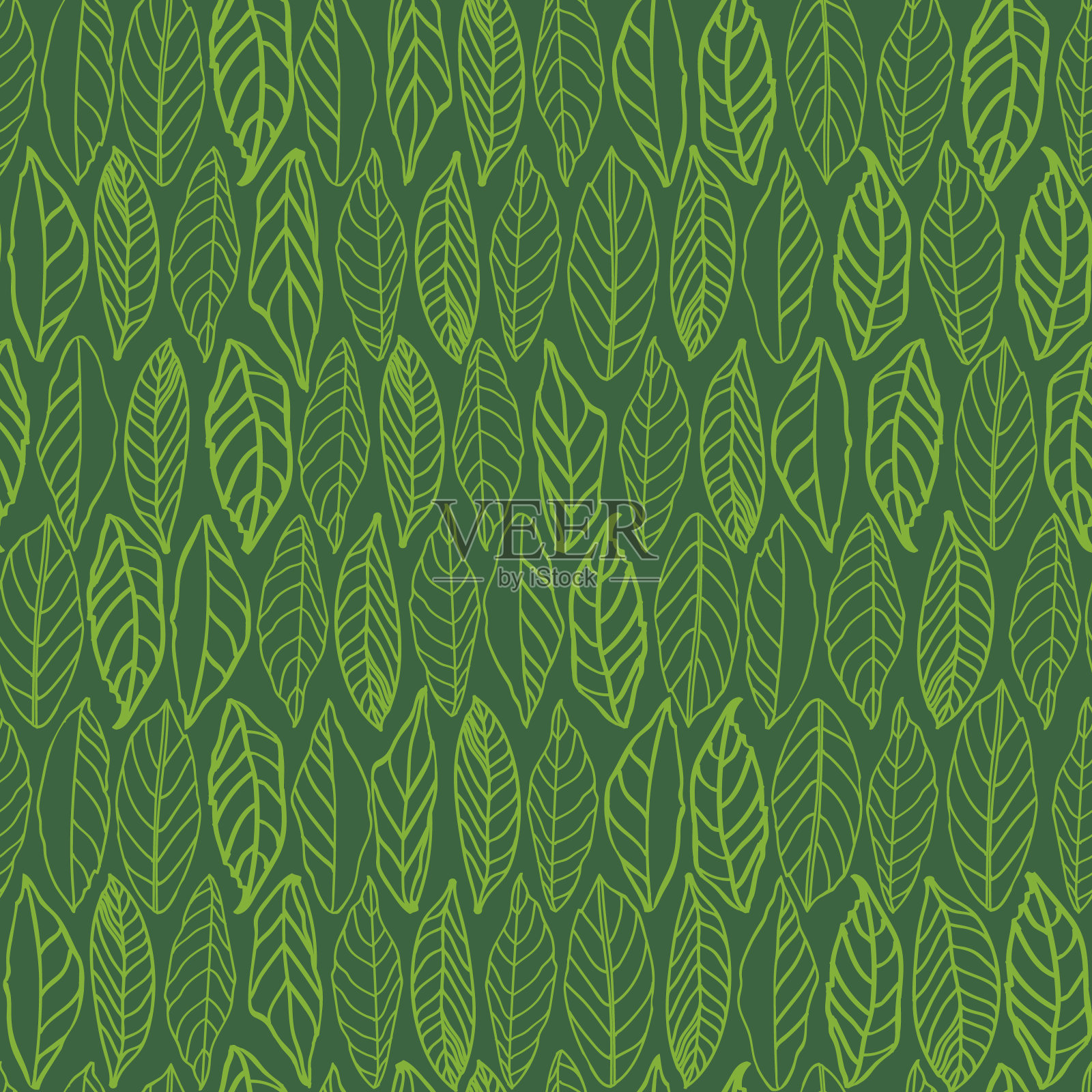 无缝隙花纹背景插画图片素材