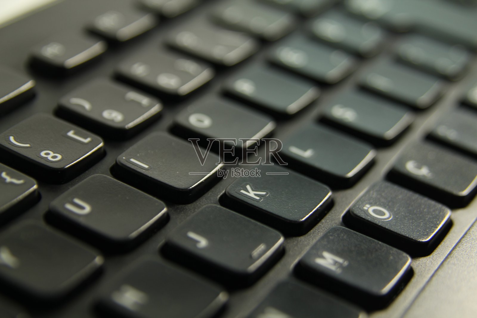 电脑键盘键特写宏照片摄影图片