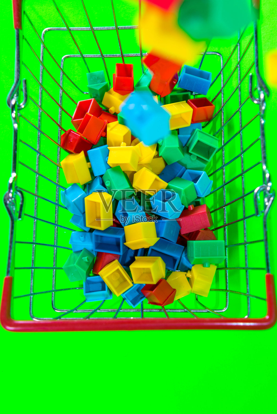 房地产购物篮照片摄影图片