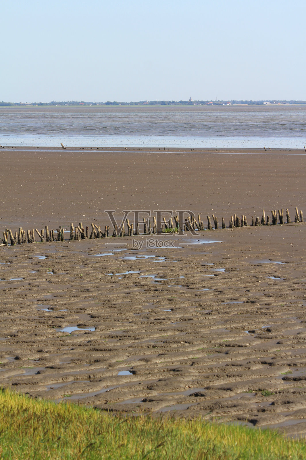 丹麦罗莫Vadehavet国家公园照片摄影图片