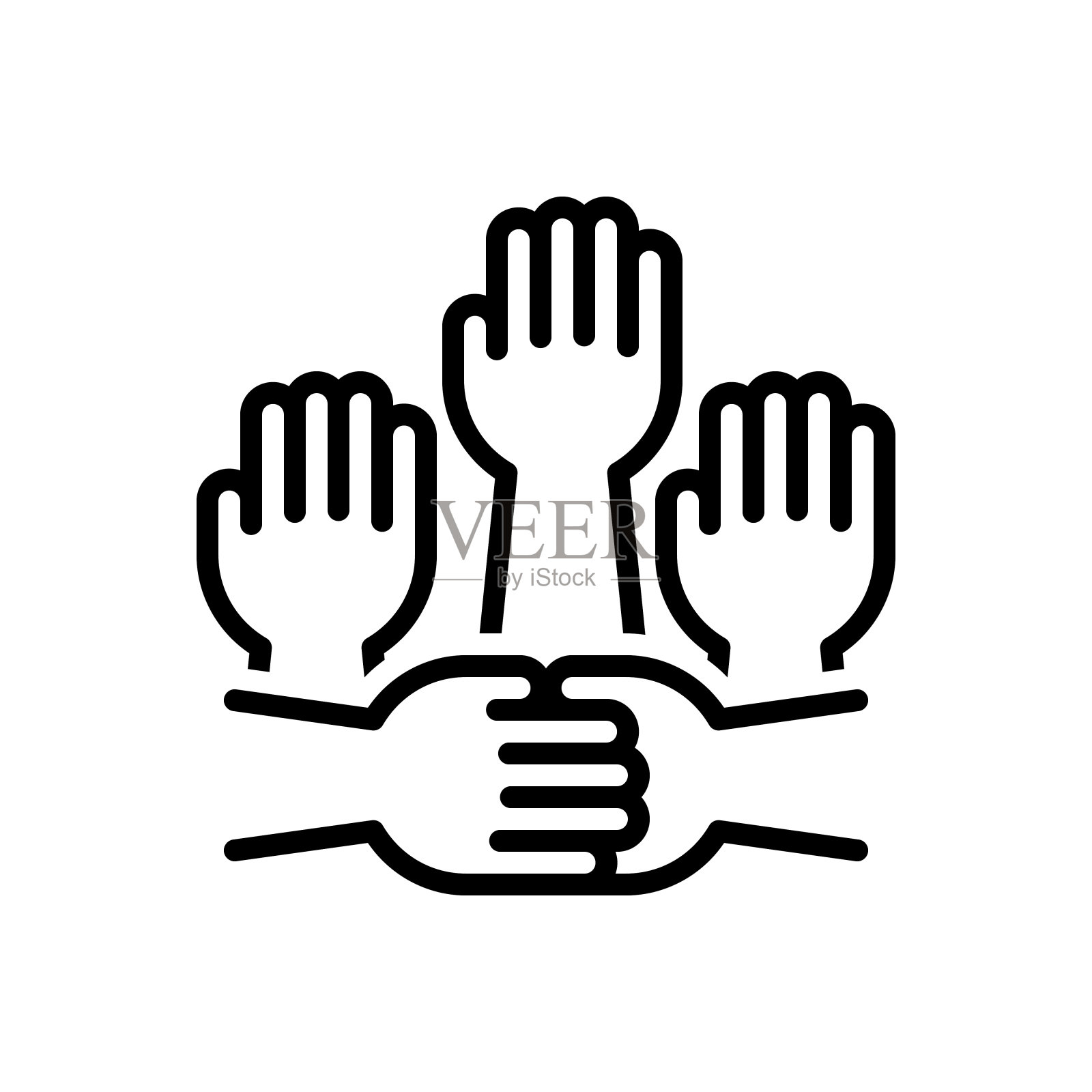 种族的物种设计元素图片