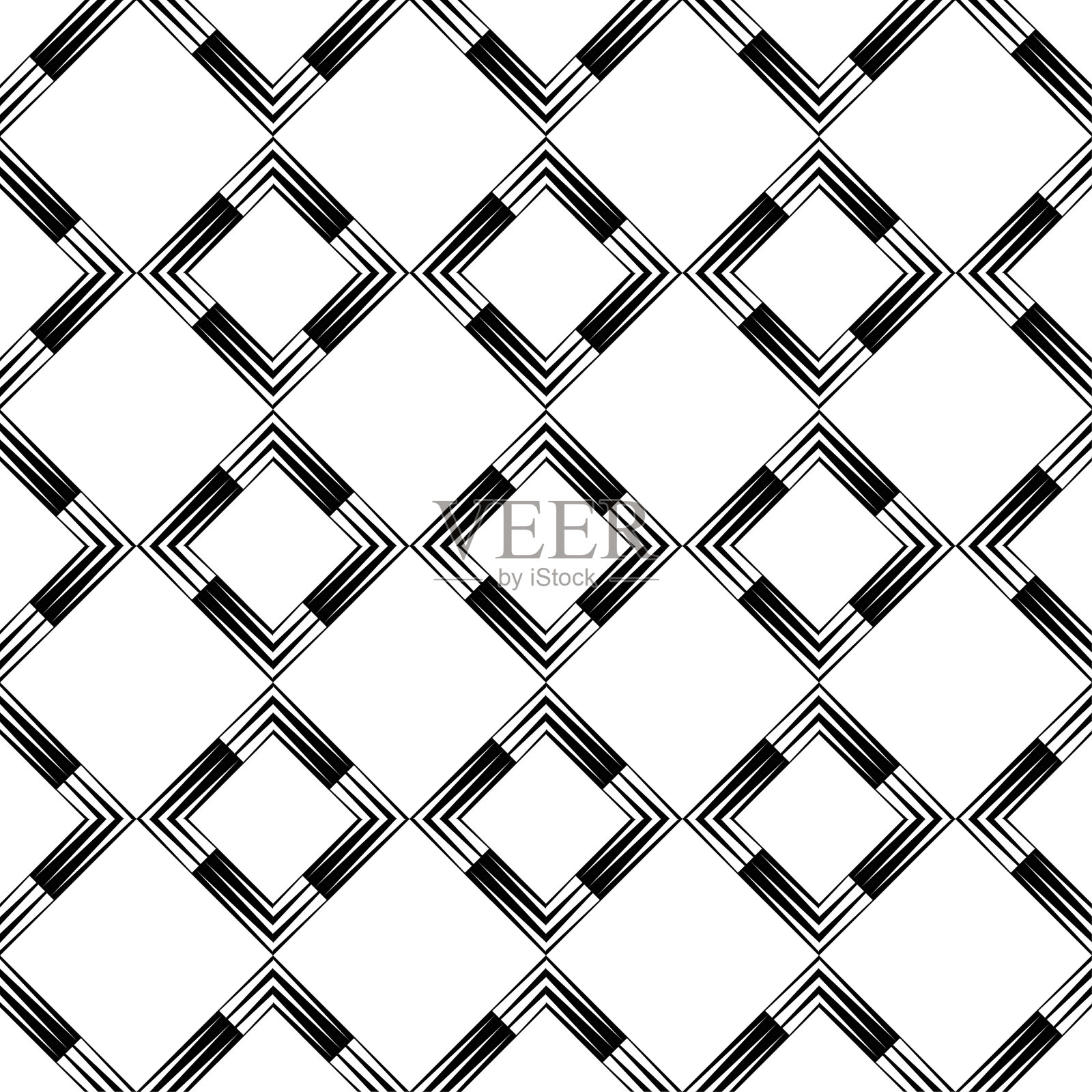 三角形的几何形状。插画图片素材