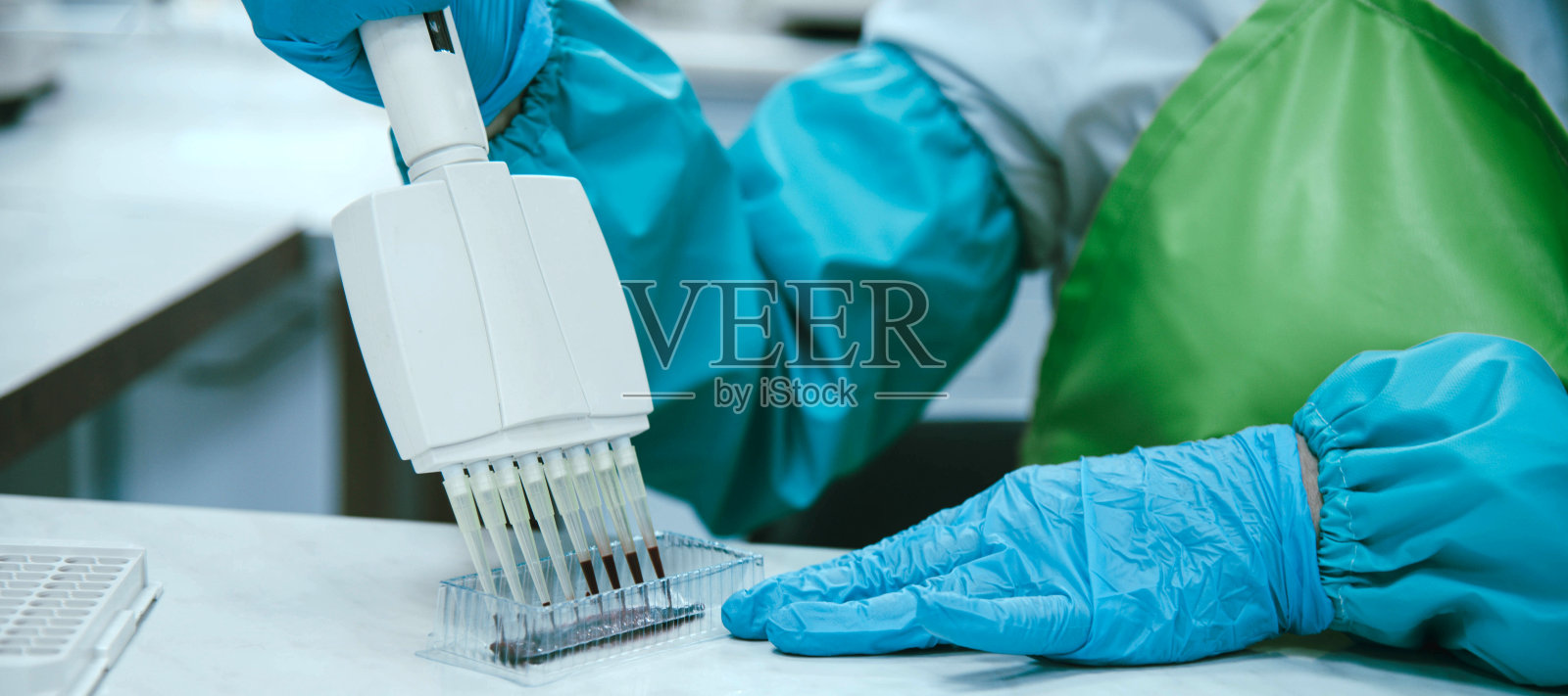 医学实验室设备。血液测试。医学的概念照片摄影图片