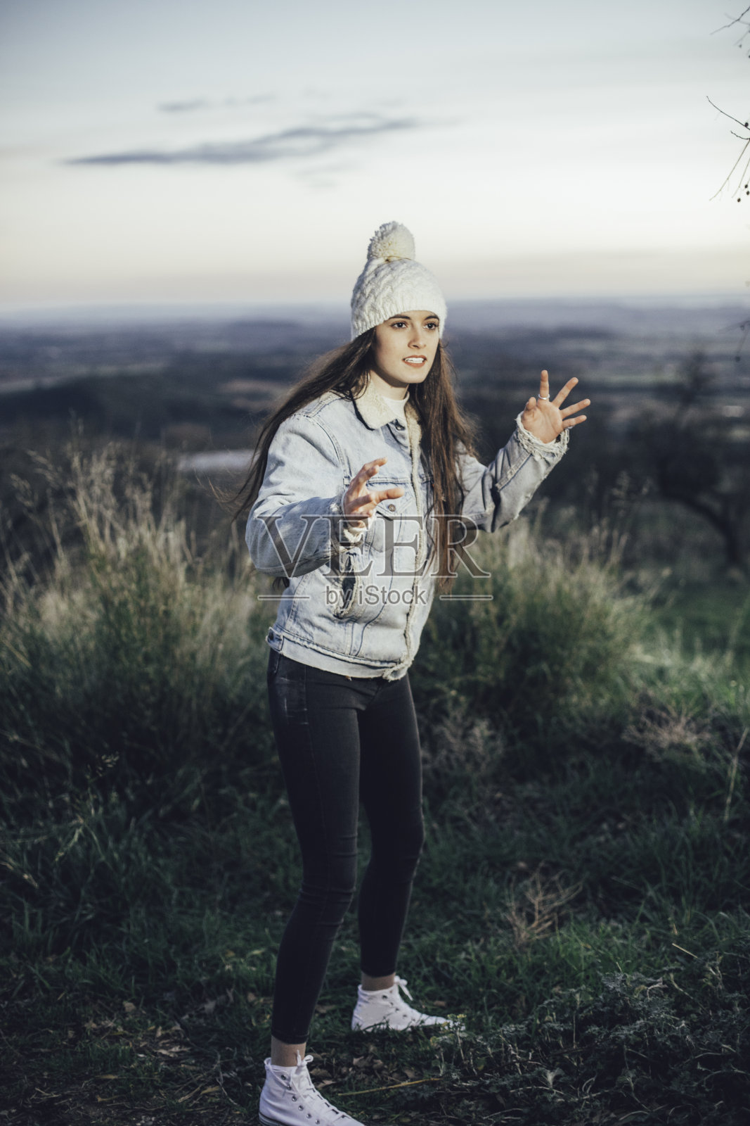 少女肖像照片摄影图片