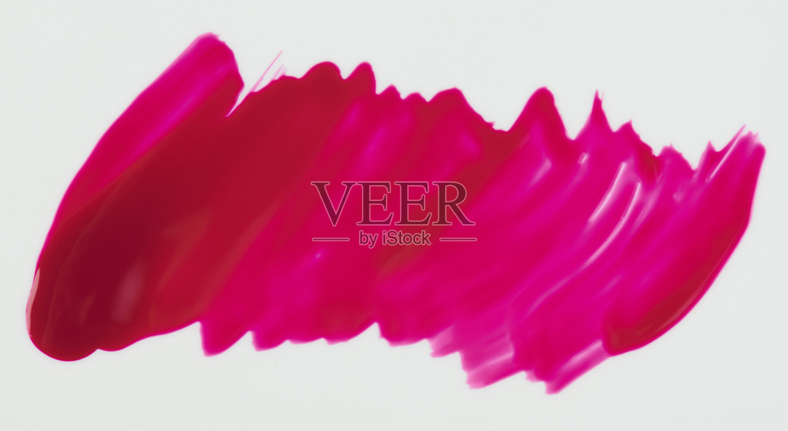 光泽的红色油漆污渍隔离照片摄影图片