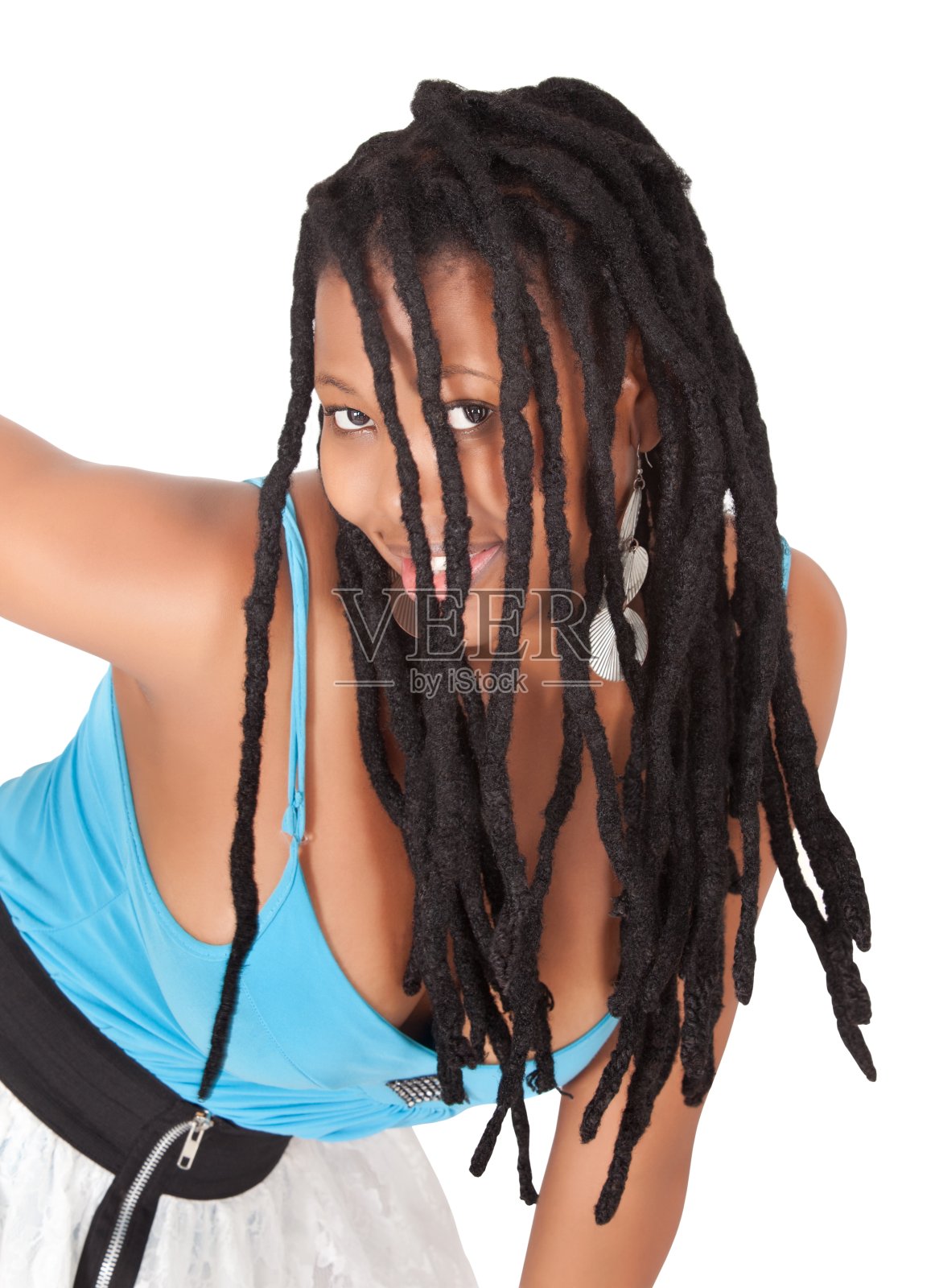 非洲比基尼的女人照片摄影图片