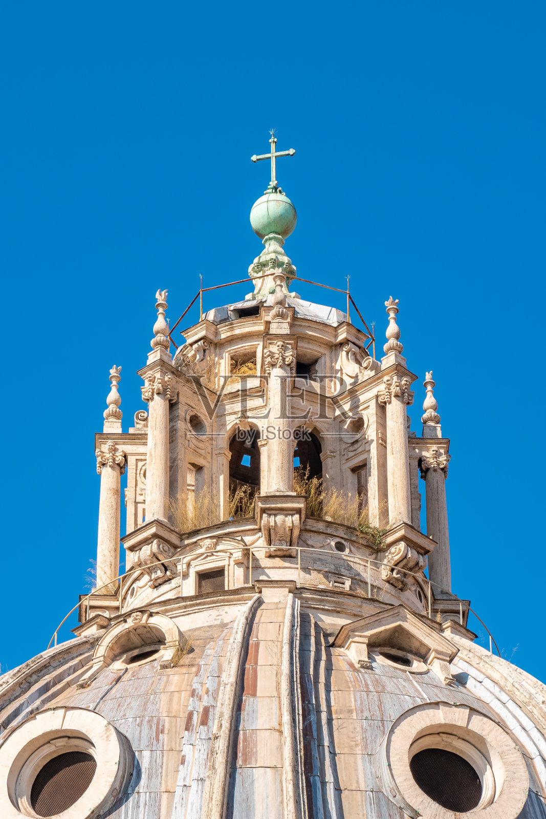 罗马威尼斯广场的教堂照片摄影图片