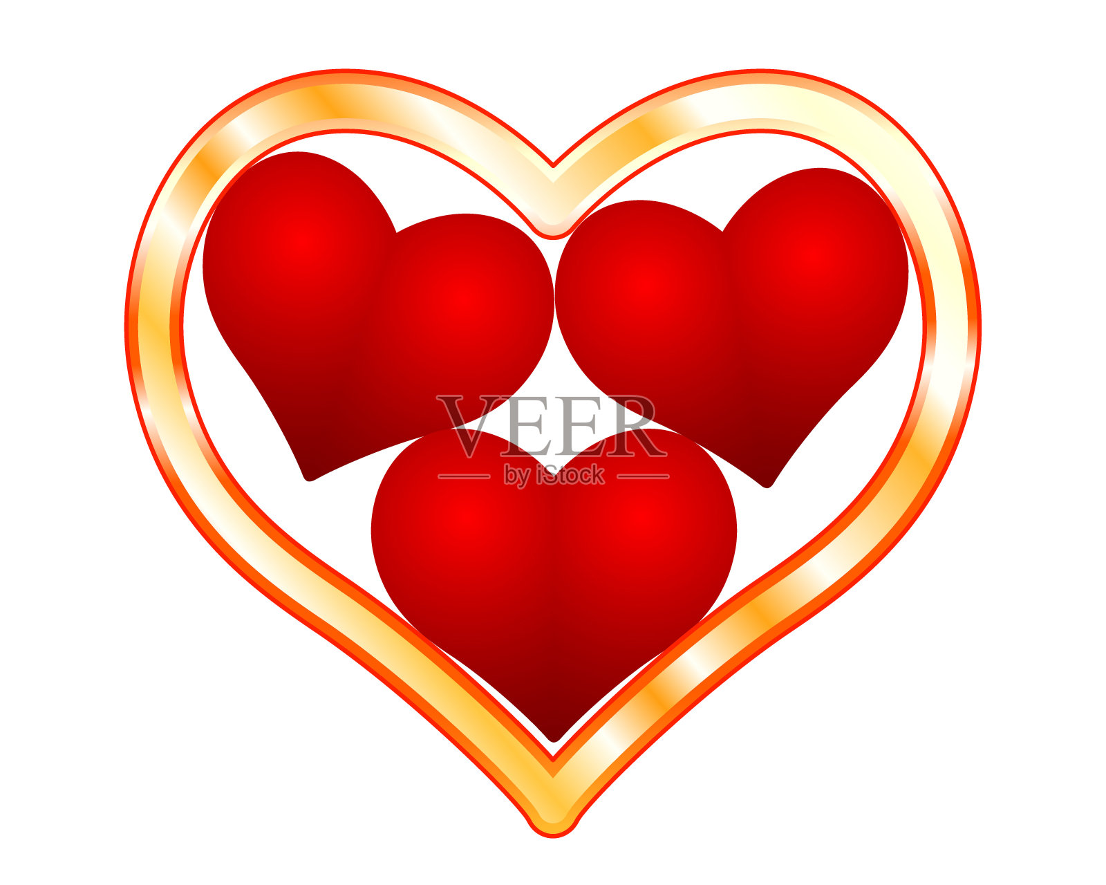 金心插图插画图片素材