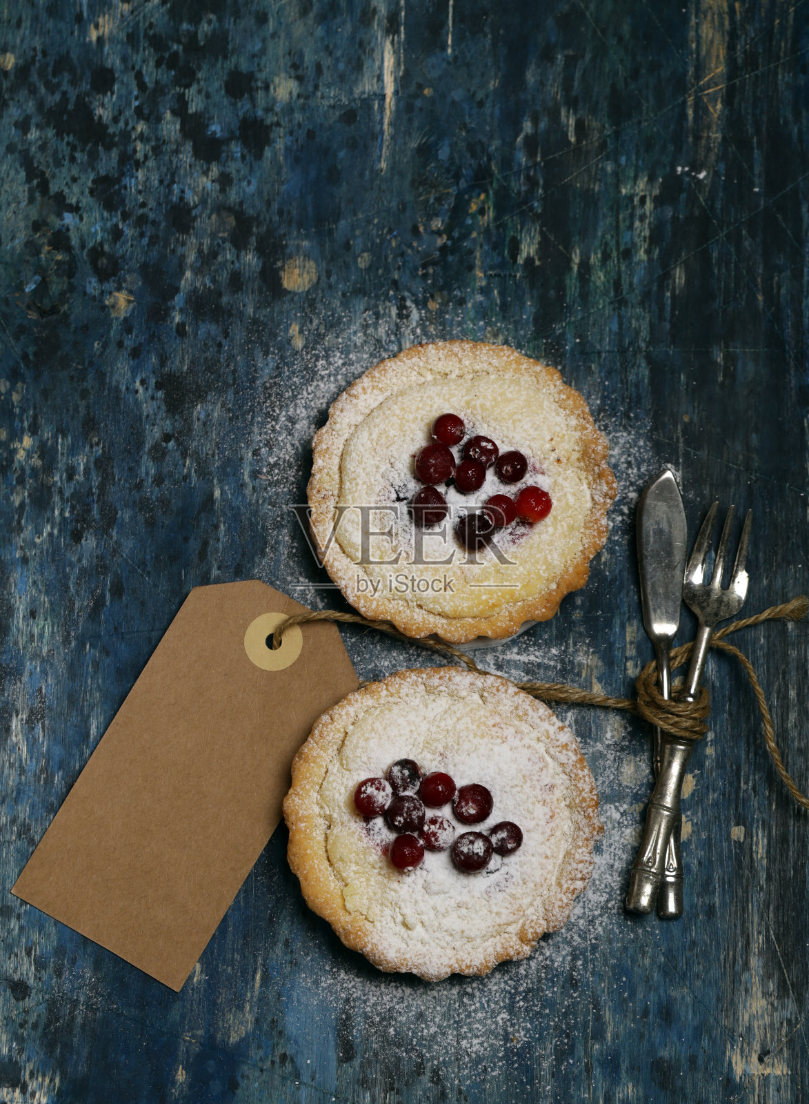 自制蔓越莓莓派照片摄影图片