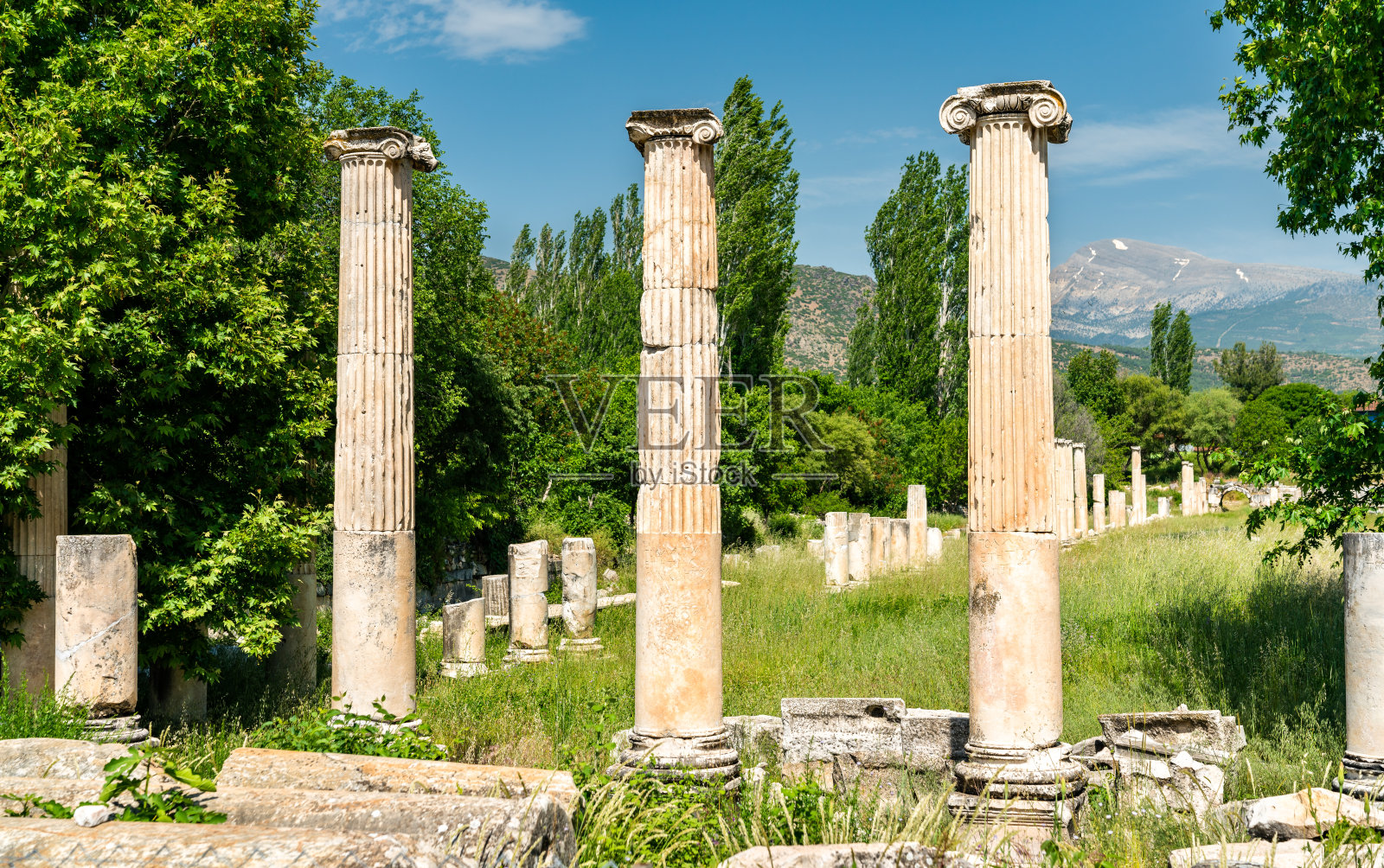 土耳其的Aphrodisias遗址照片摄影图片
