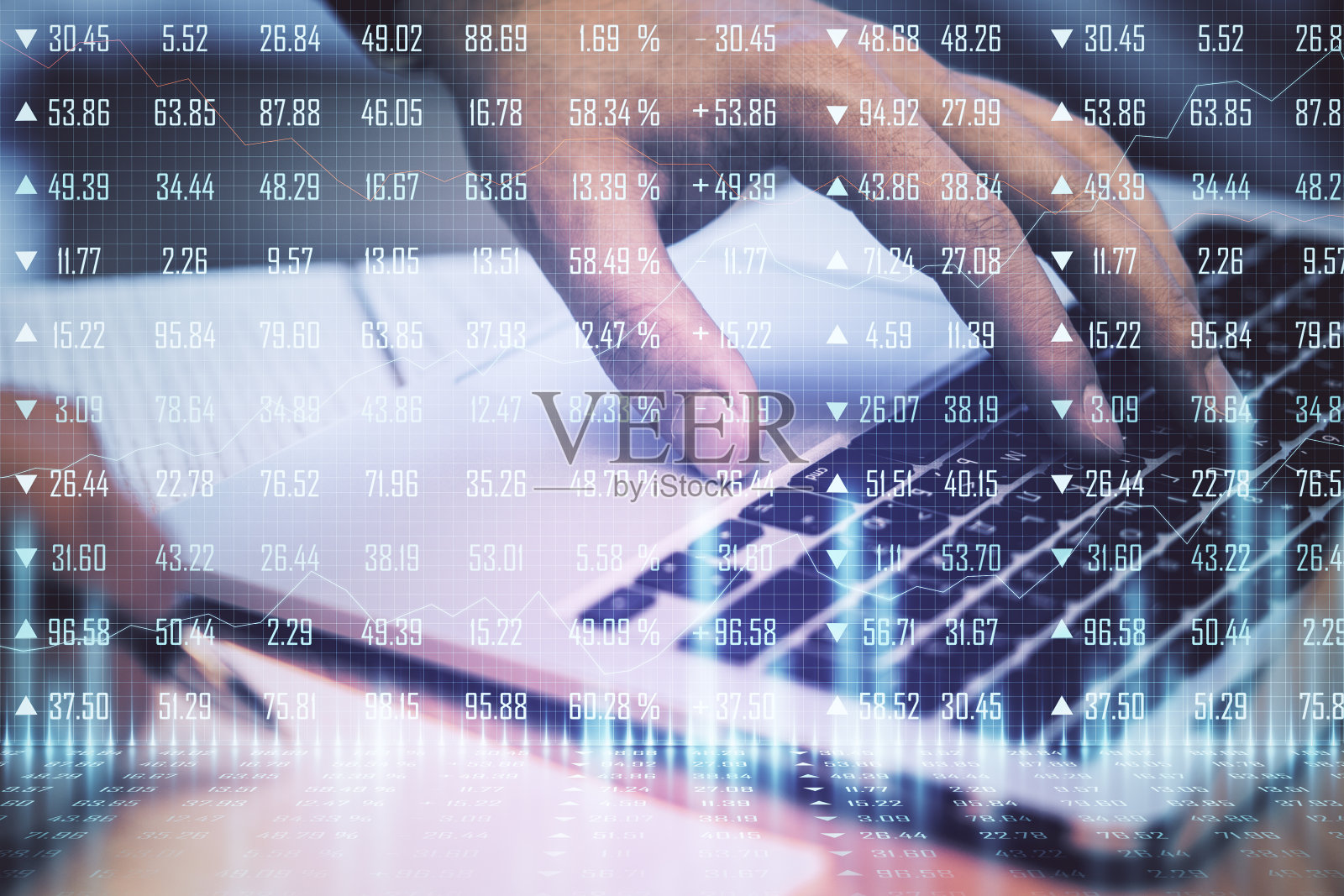 贸易和货币概念照片摄影图片