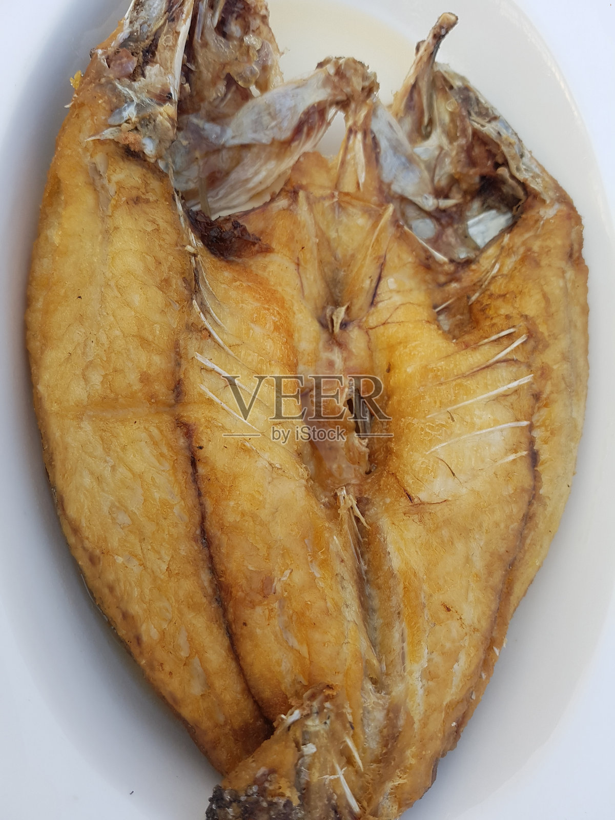 盘炸鱼照片摄影图片