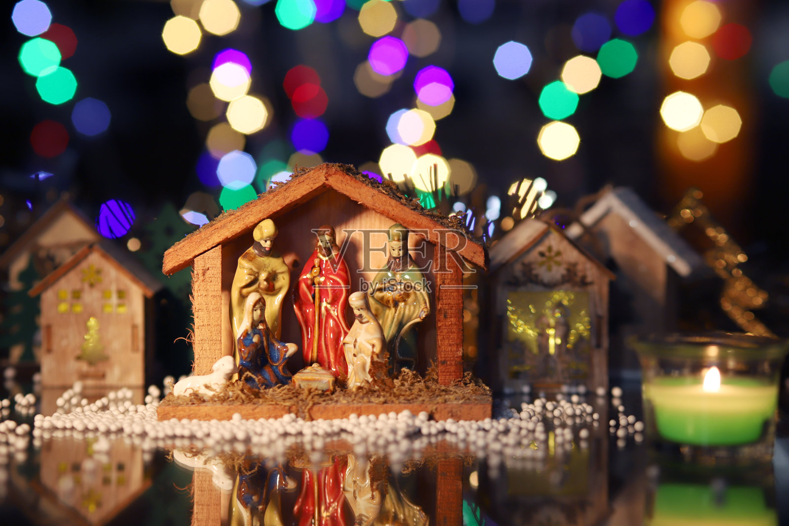 圣诞装饰照片摄影图片