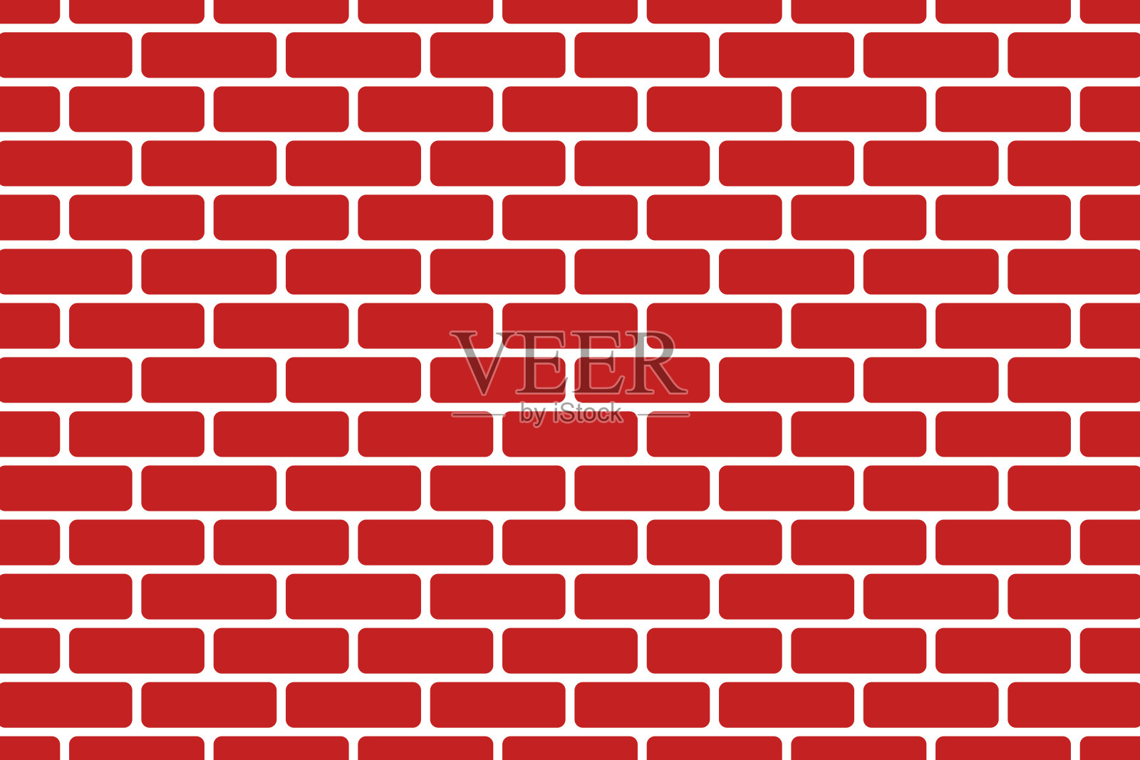 简单的矢量几何背景，砖墙图案。插画图片素材